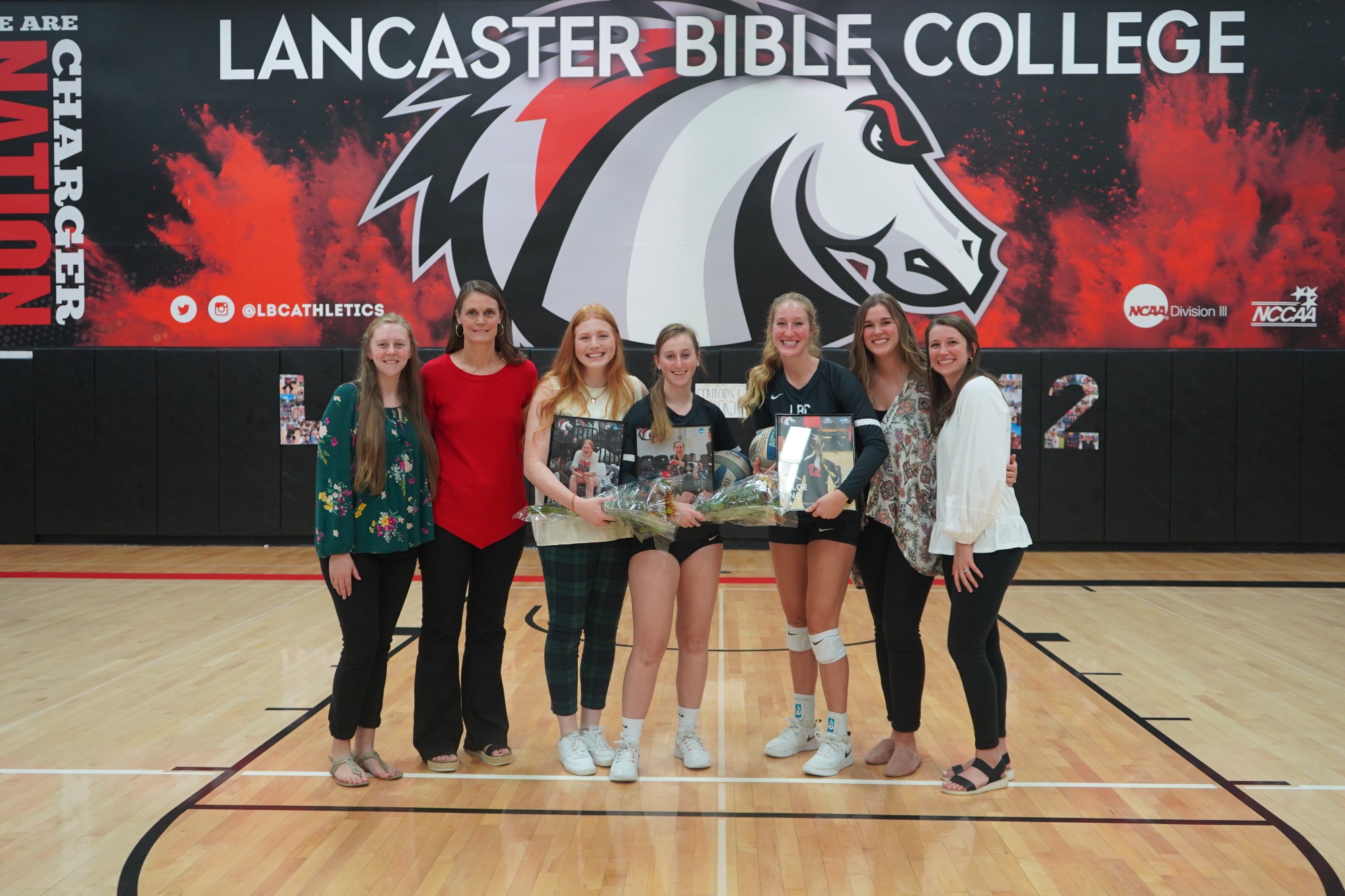 Women’s Volleyball Clips Blazers on Senior Night Lancaster Bible