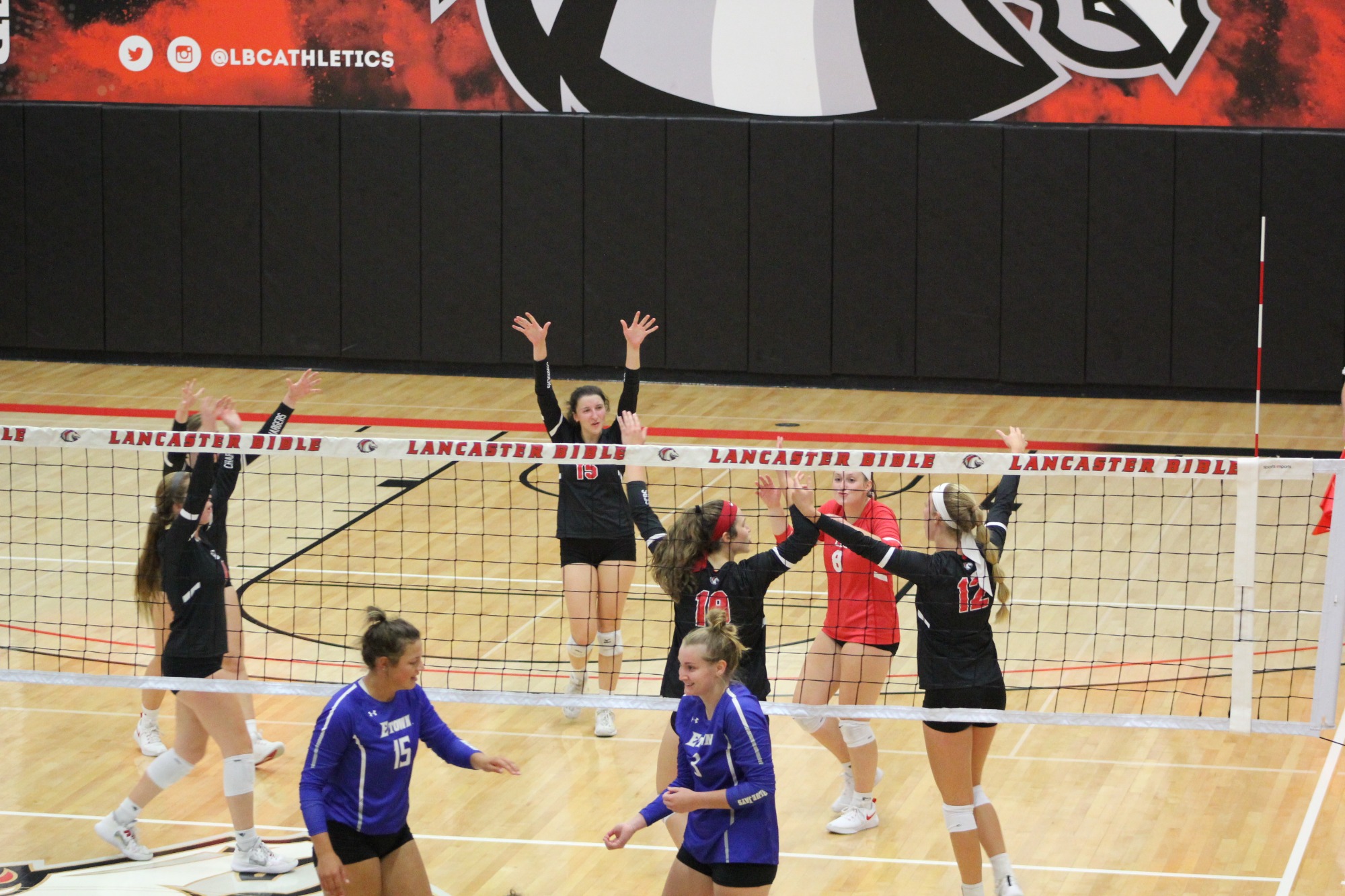 Women's Volleyball Sweeps Highlanders Lancaster Bible College Athletics