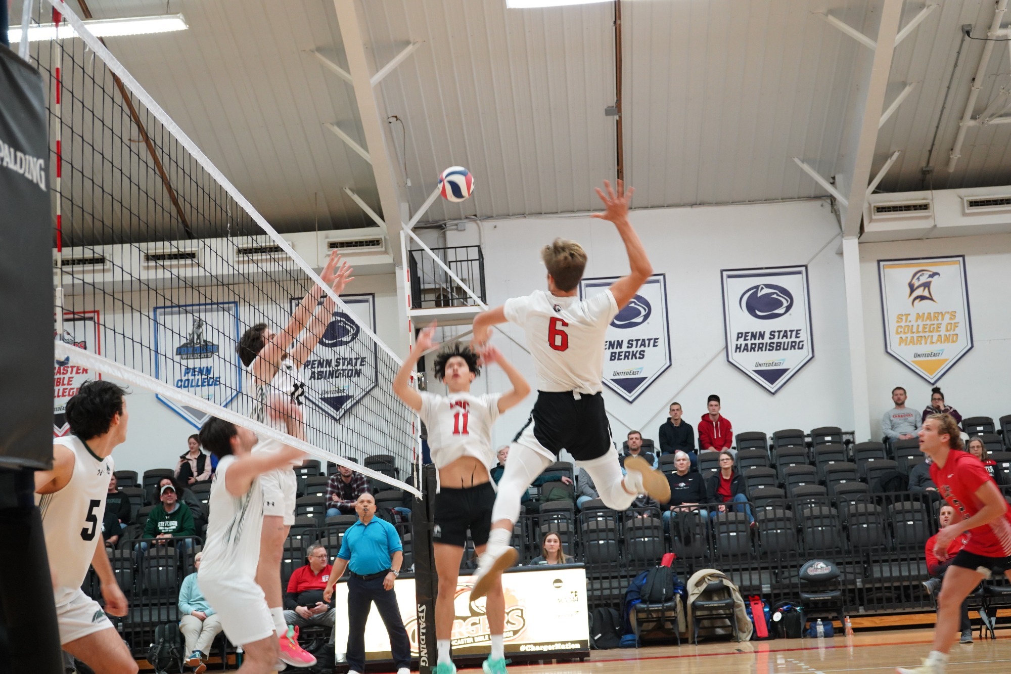 Men's Volleyball Splits Saturday TriMatch Lancaster Bible College