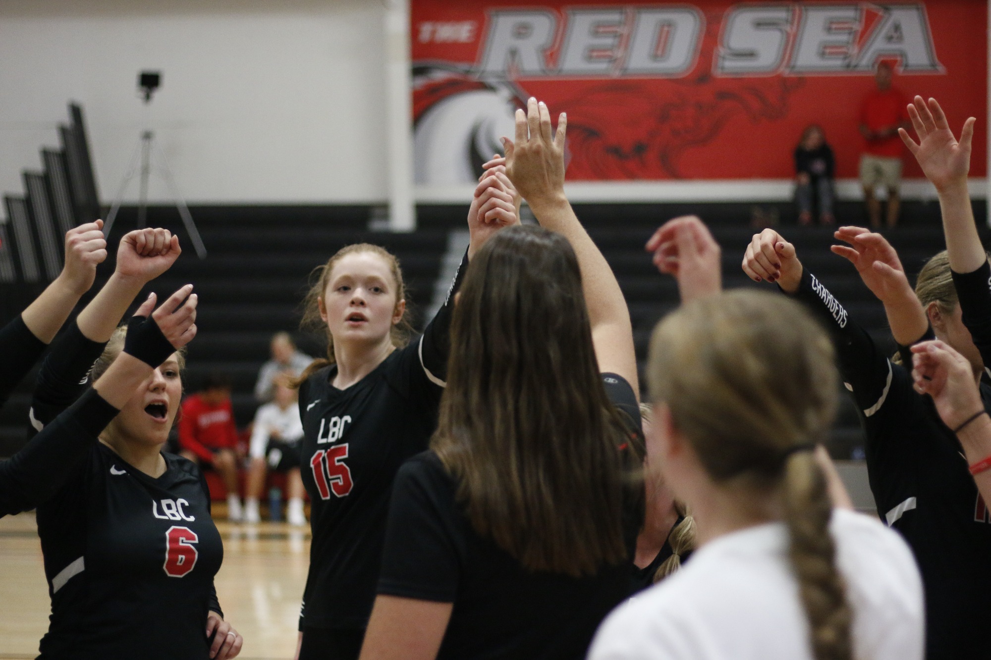 Women’s Volleyball Slays Lions in Conference Opener Lancaster Bible