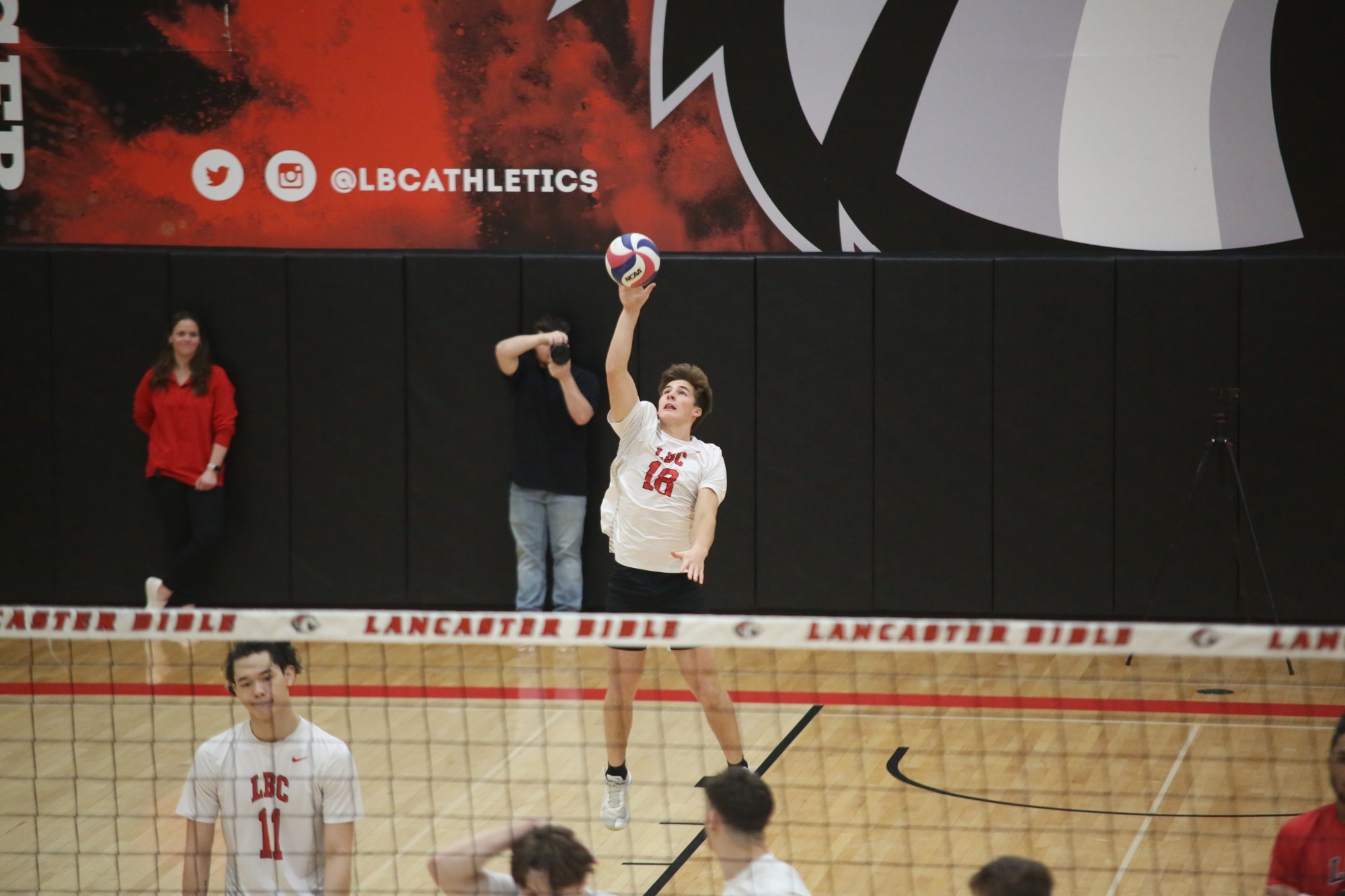 Men’s Volleyball Sweeps Fourth Straight Win Lancaster Bible College Athletics