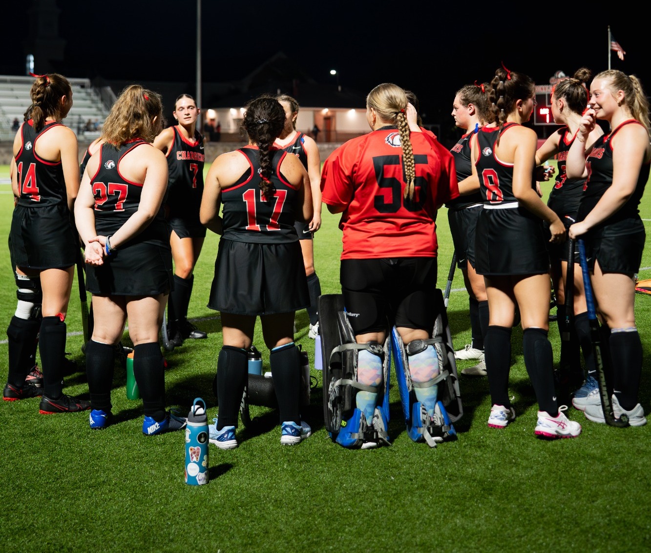 Field Hockey Huddle