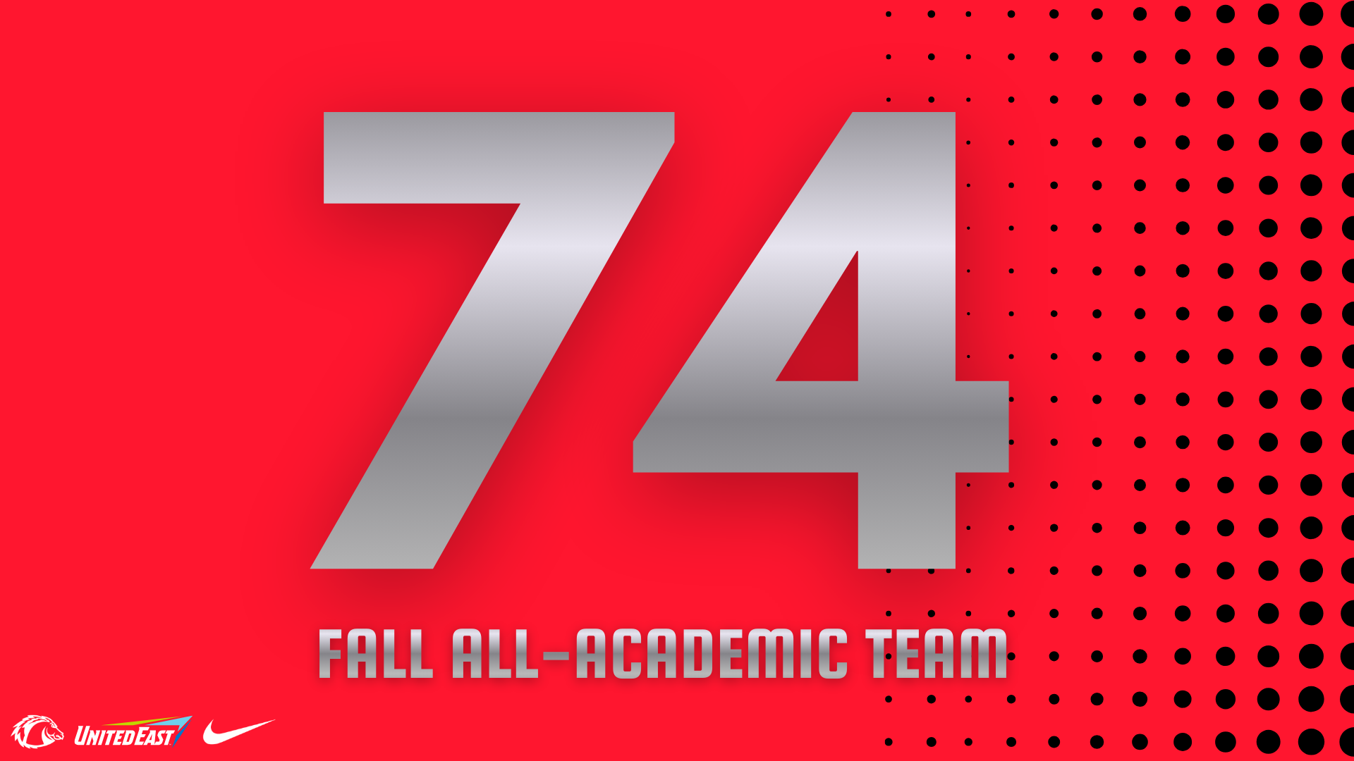 2025 United East Fall All-Academic Team