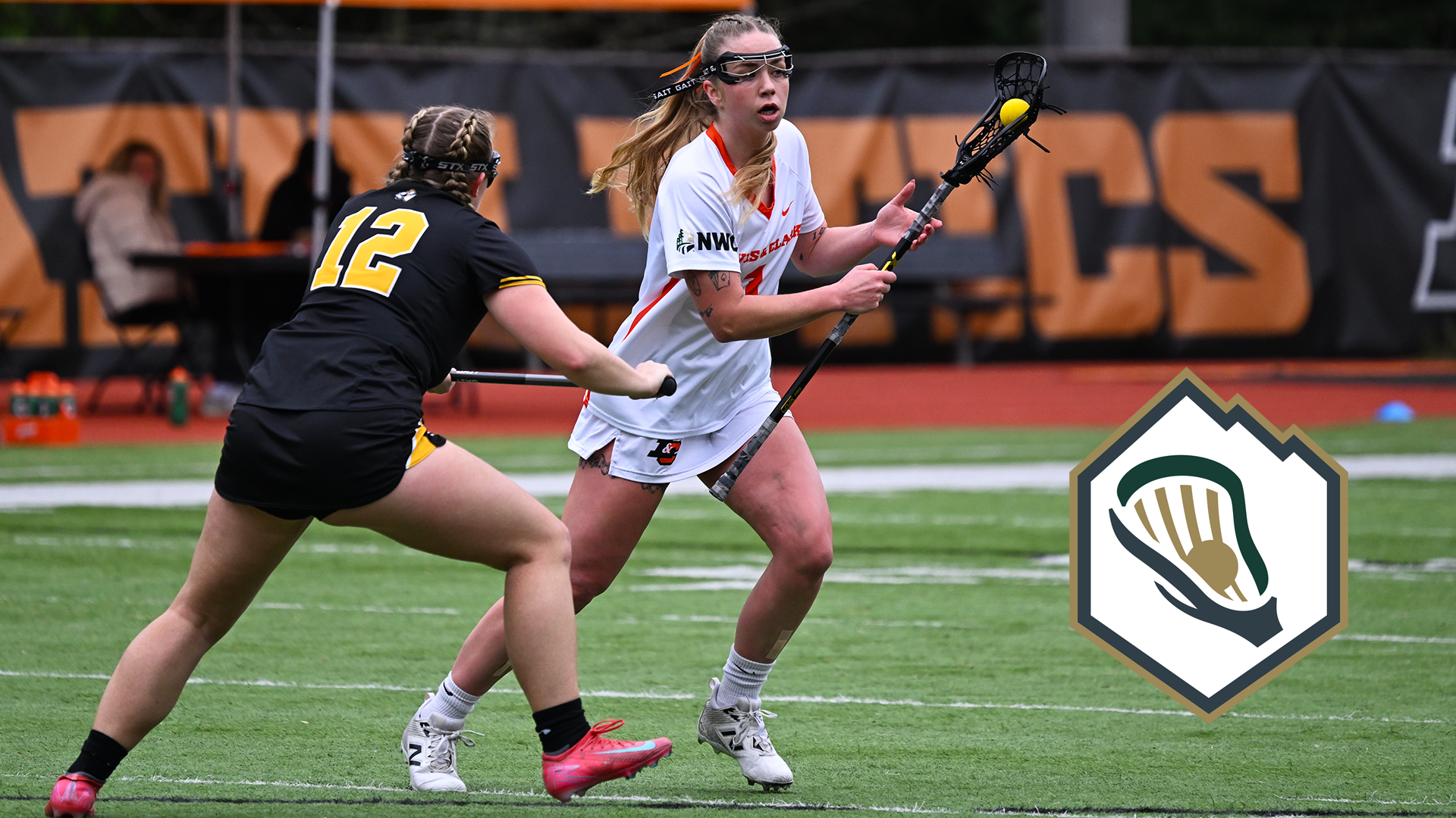 Kate Meinhard moves against a defender. 