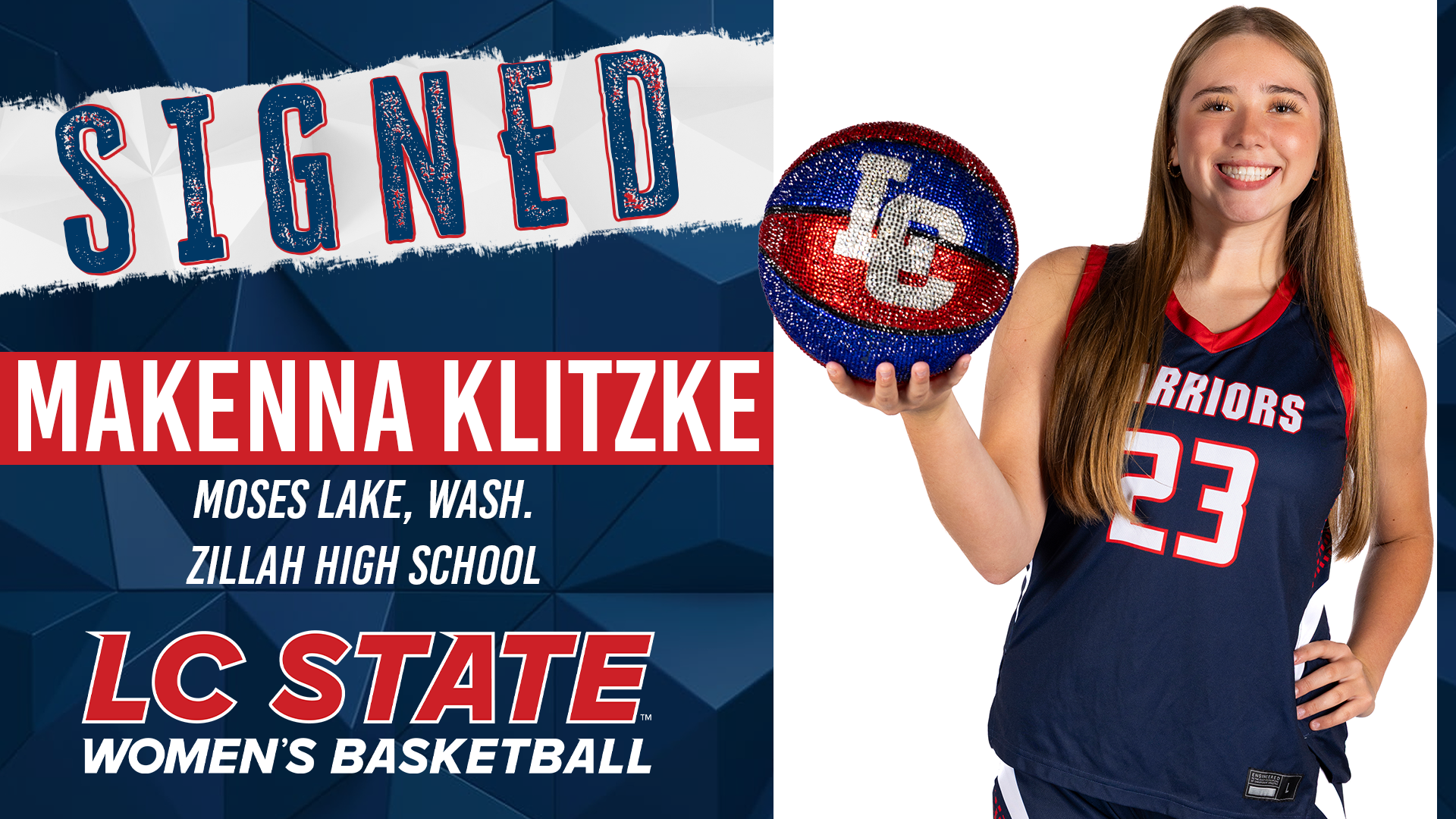 Makenna Klitzke graphis that says SIGNED