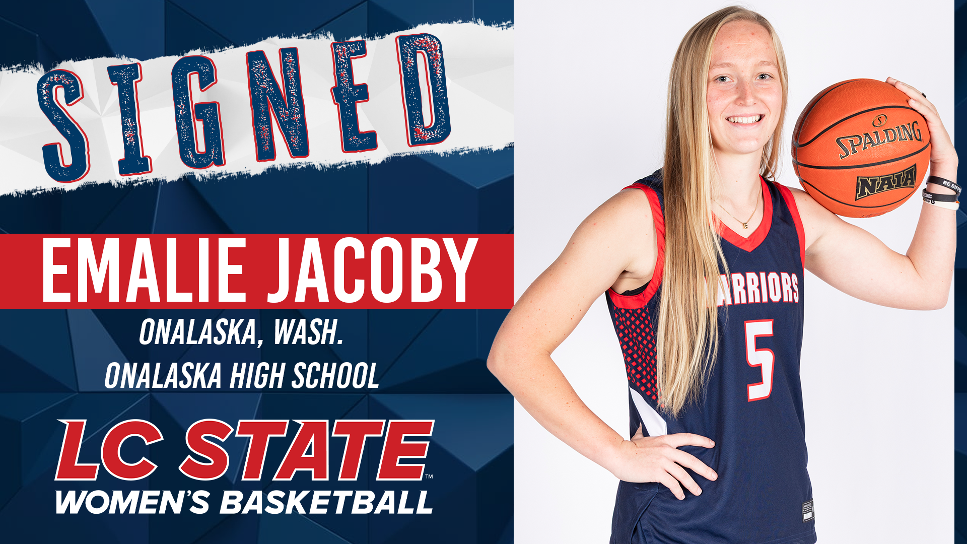 Emalie Jacoby with SIGNED text