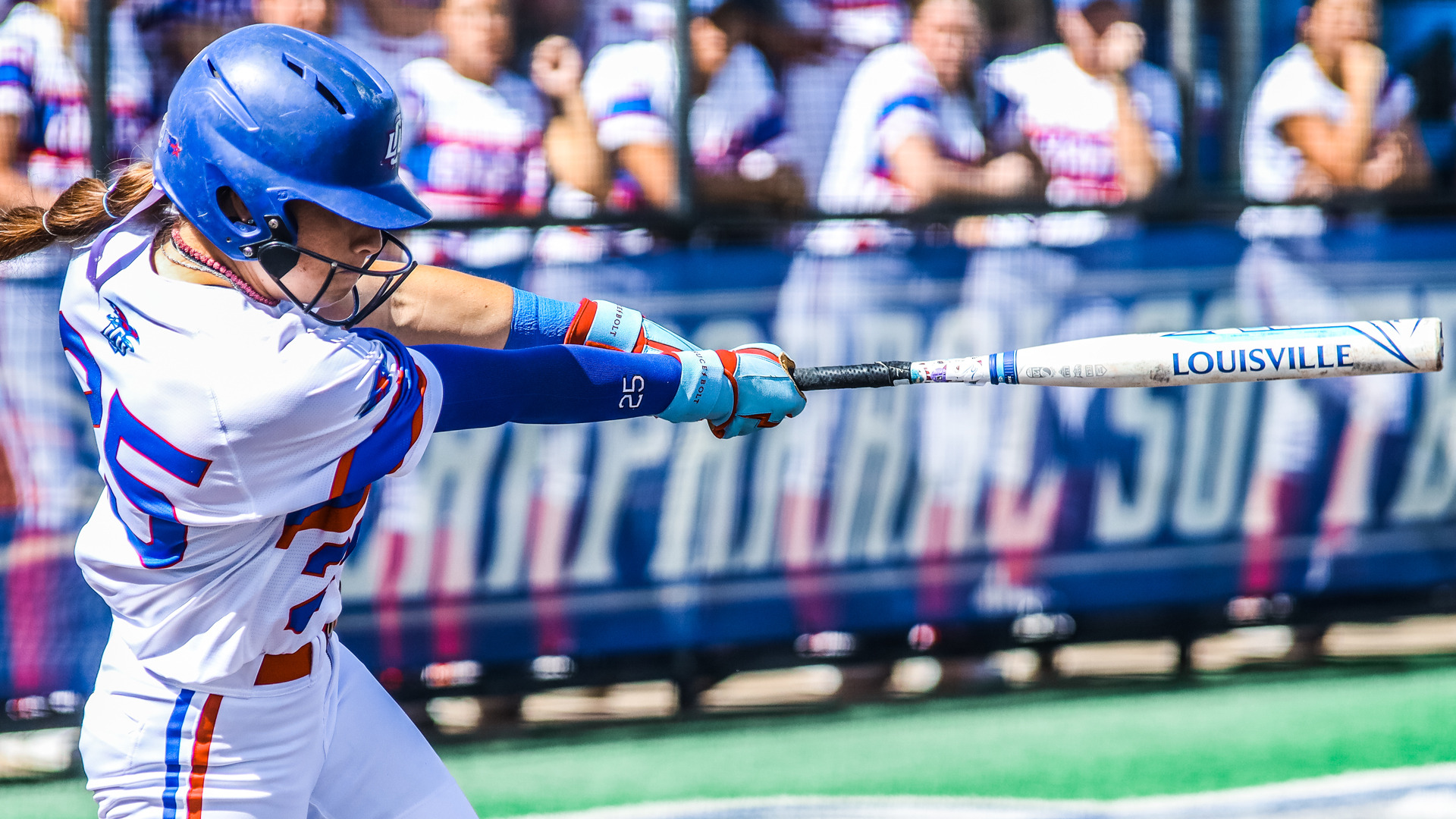 Skylar herrera hits her 43rd career home run but lcu falls in rivalry