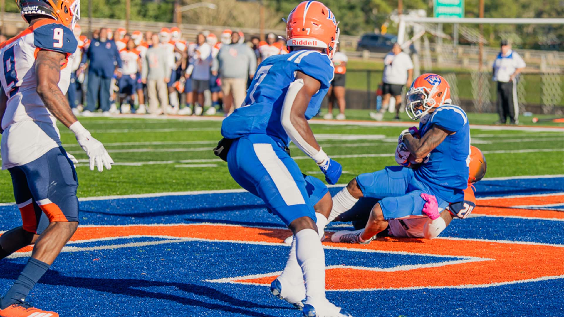 Wildcats Score Late to Stun Previously Undefeated 14 Langston