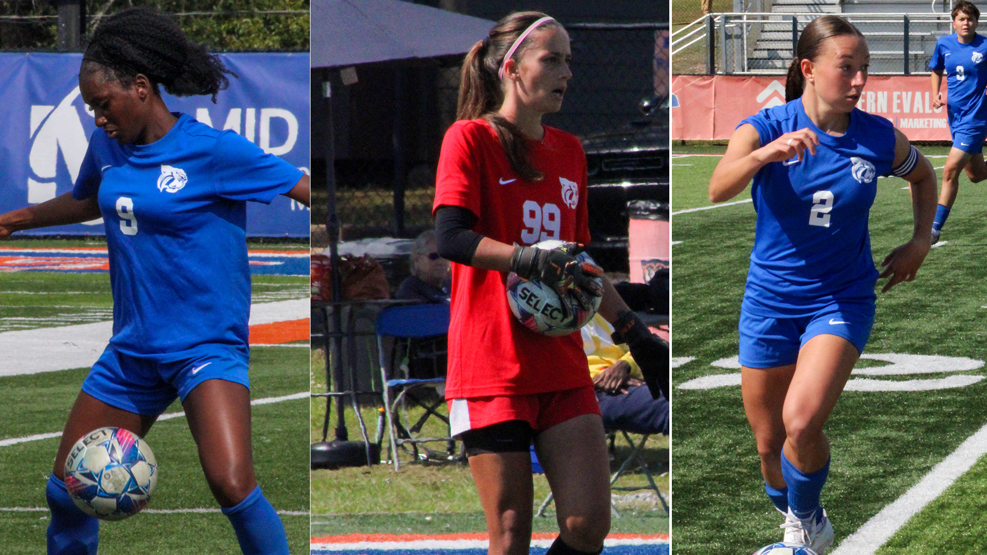 Giselle Laing, Marta Papandrea, Tanika Rother vs. LSUS 11/1/25