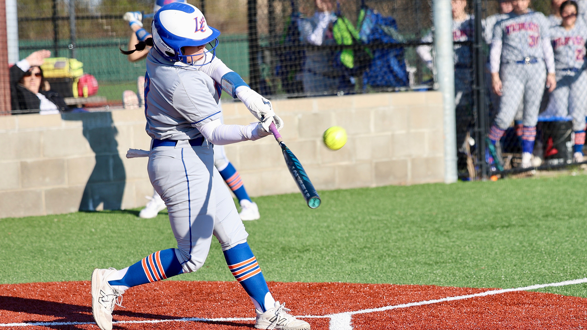 Unknown LCU batter swings at ball on day one of LCU Invitational 1/29/26