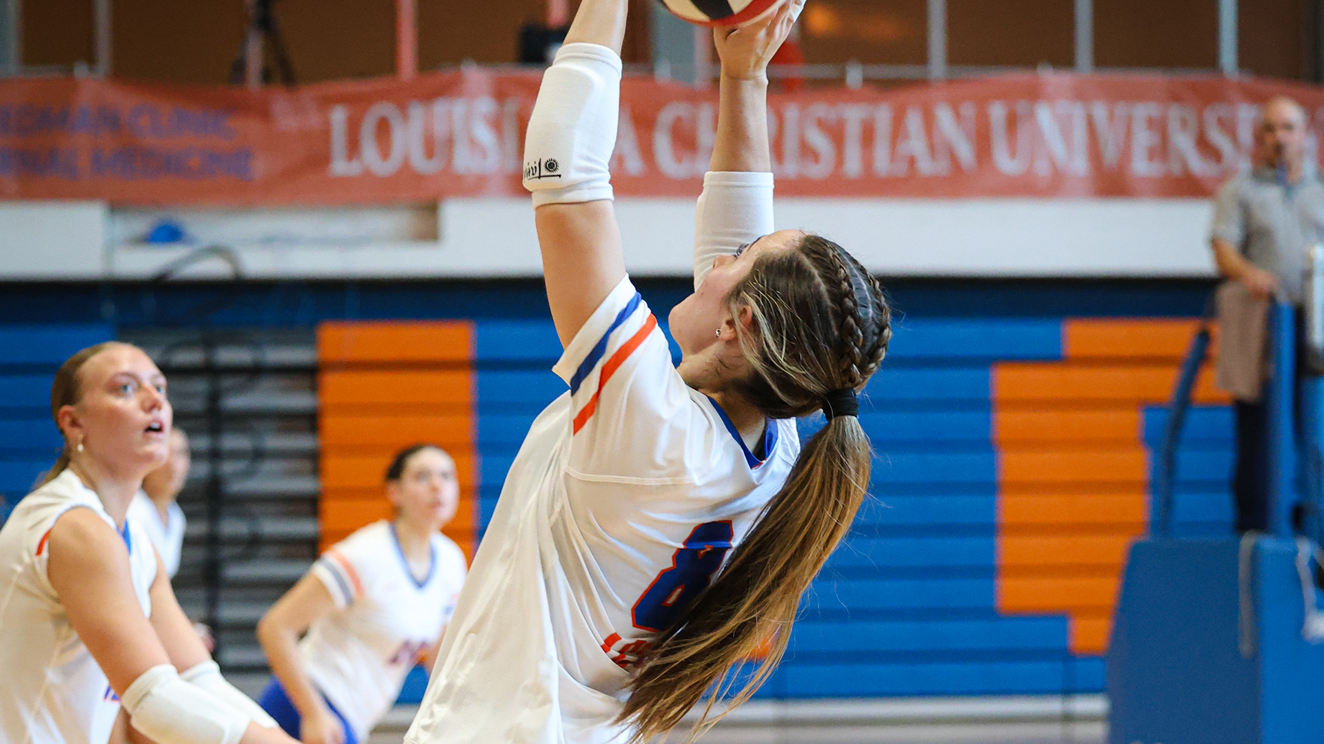 Kylie Elmore sets vs. Texas A&M-Texarkana 9/19/26