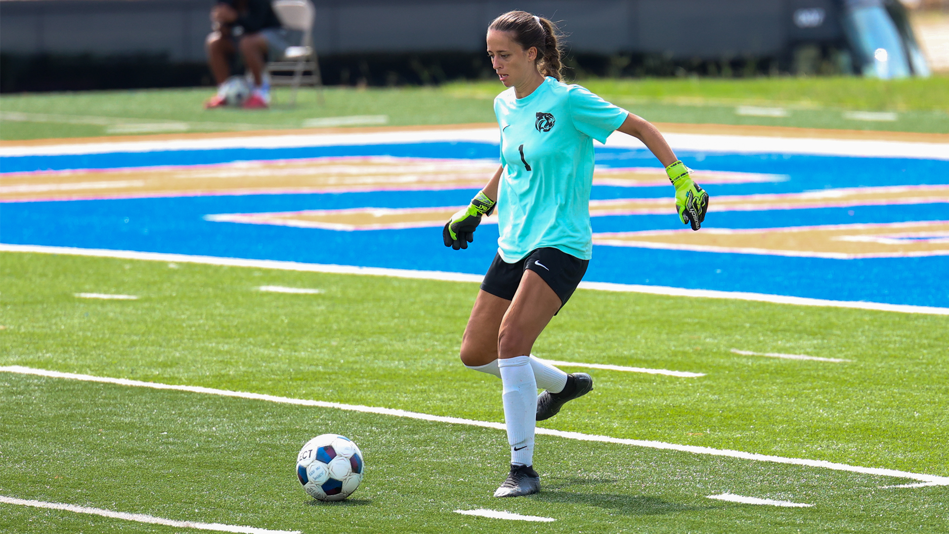 Marta Papandrea on ball vs. Texas College 9/26/26