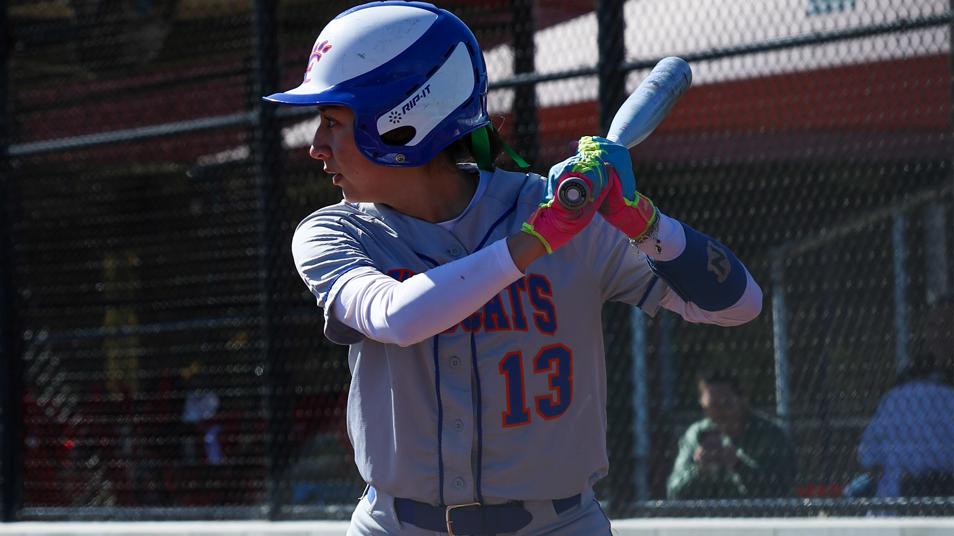 Mariel Medrano at bat vs. WCU 2/7/26