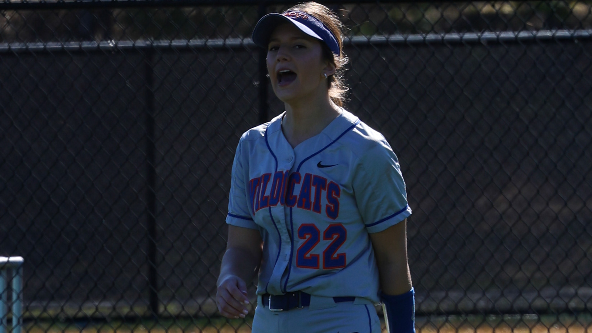 Madelyn Bourgoyne relays instructions to teammates vs. WCU 2/7/26
