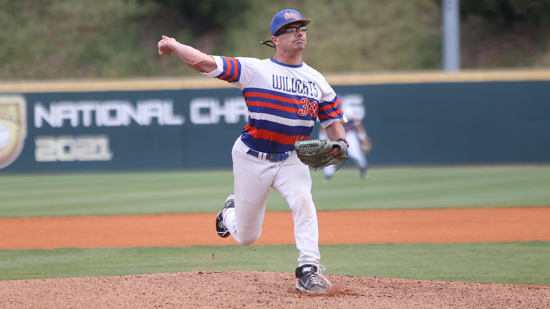 Kade Linn pitching against Marian 5/11/26
