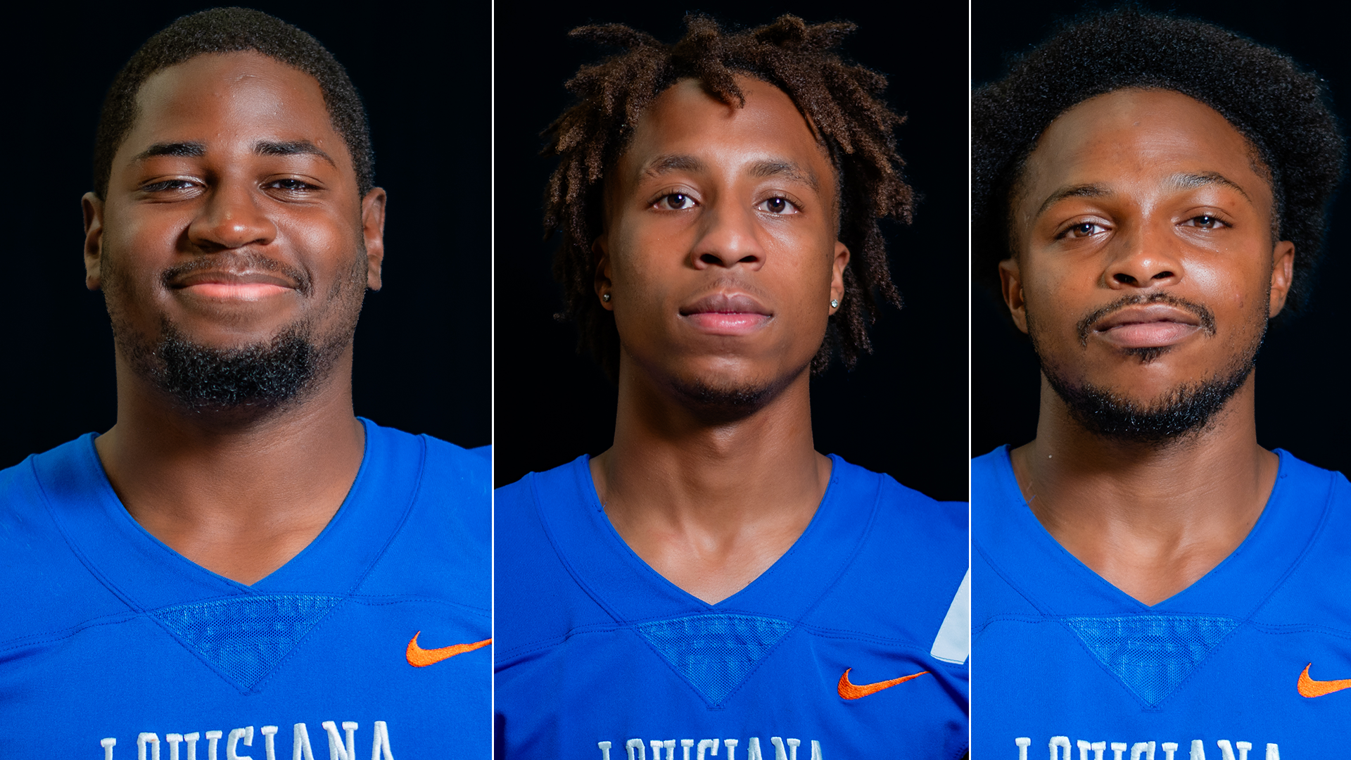 Datlan Cunningham, Ernest Mitchell, & Obadiah Butler head shots