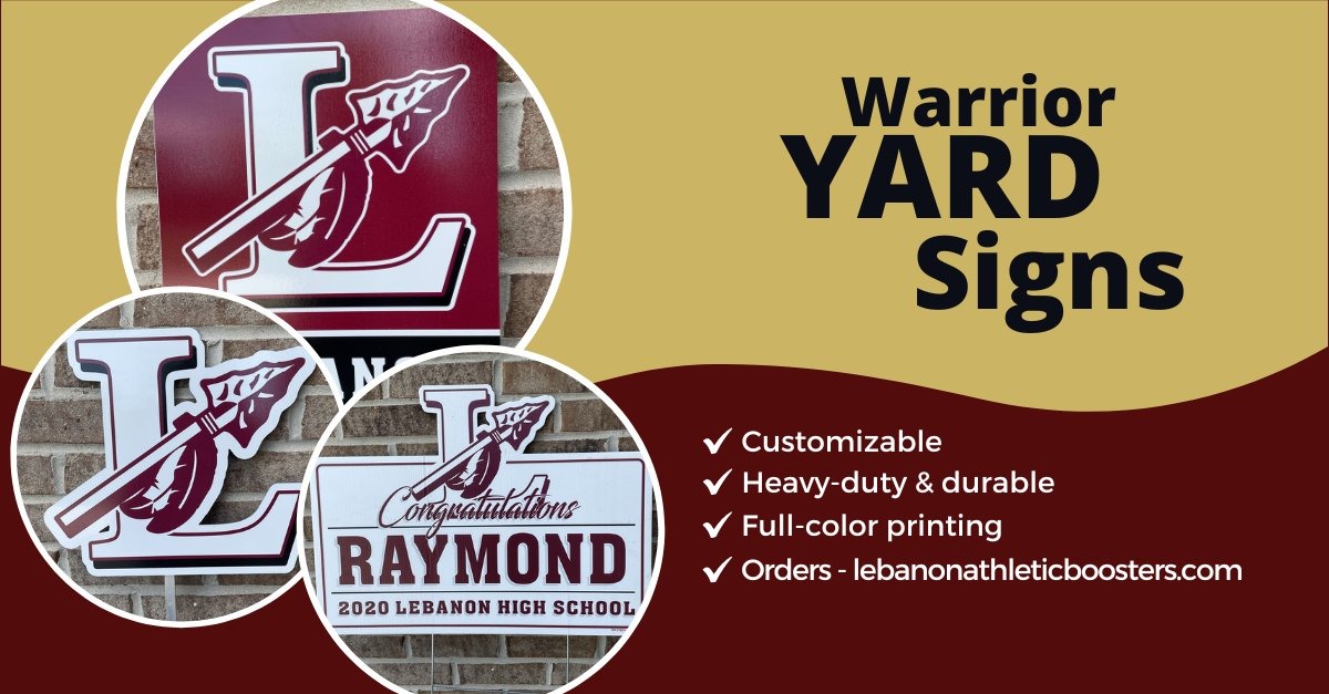 Warrior Yard Signs