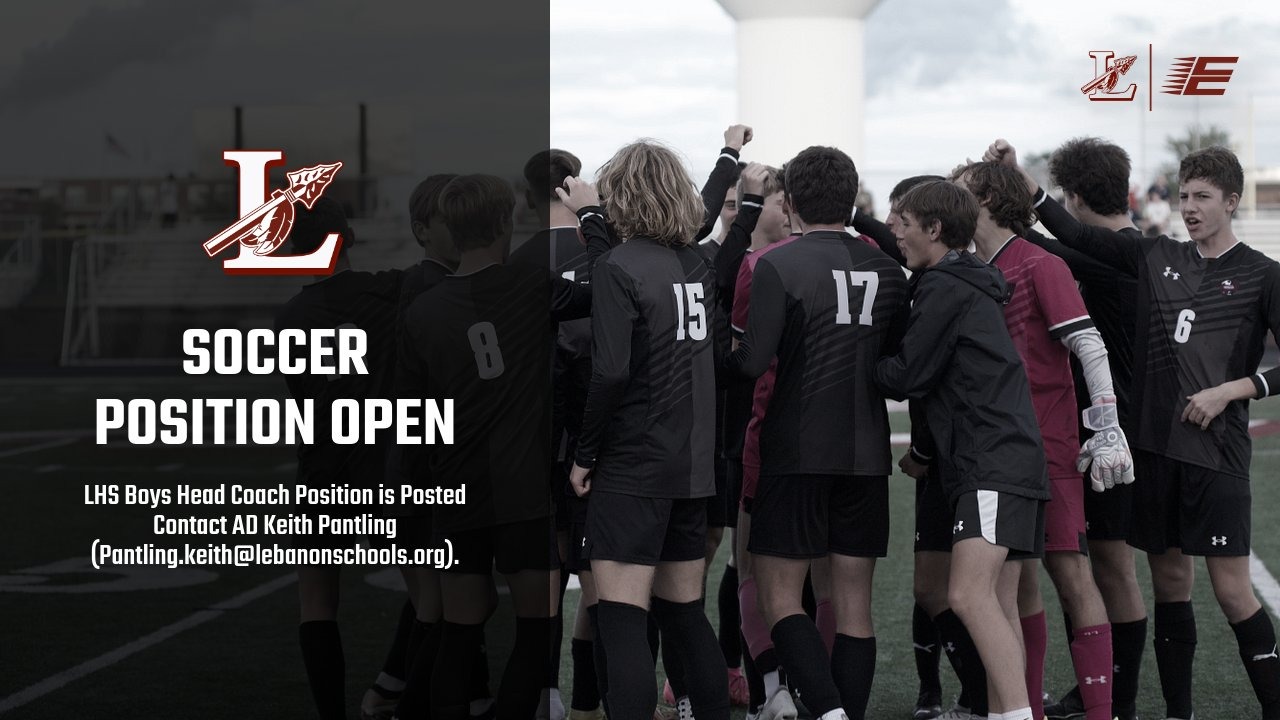 2025 Lebanon Soccer Coach Opening