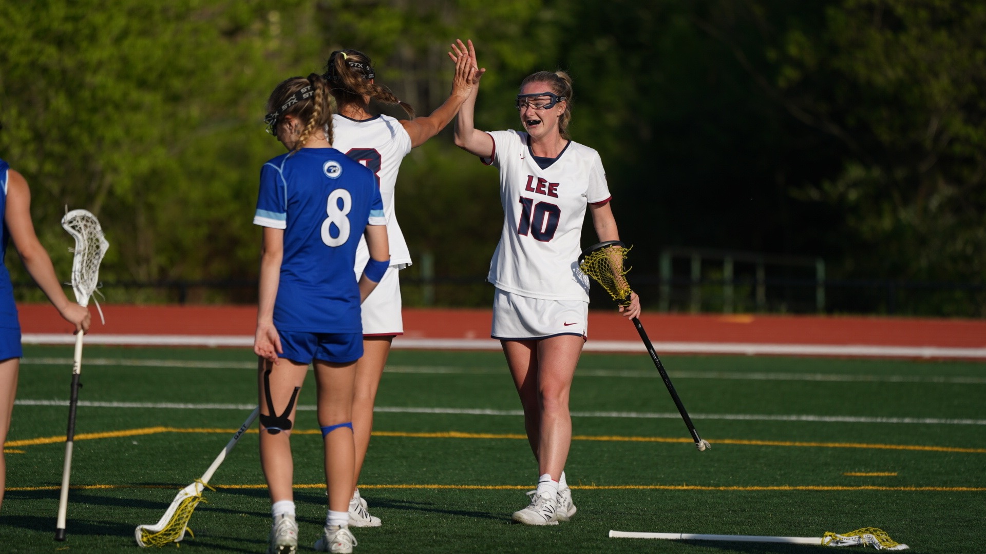 Harrington celebrating