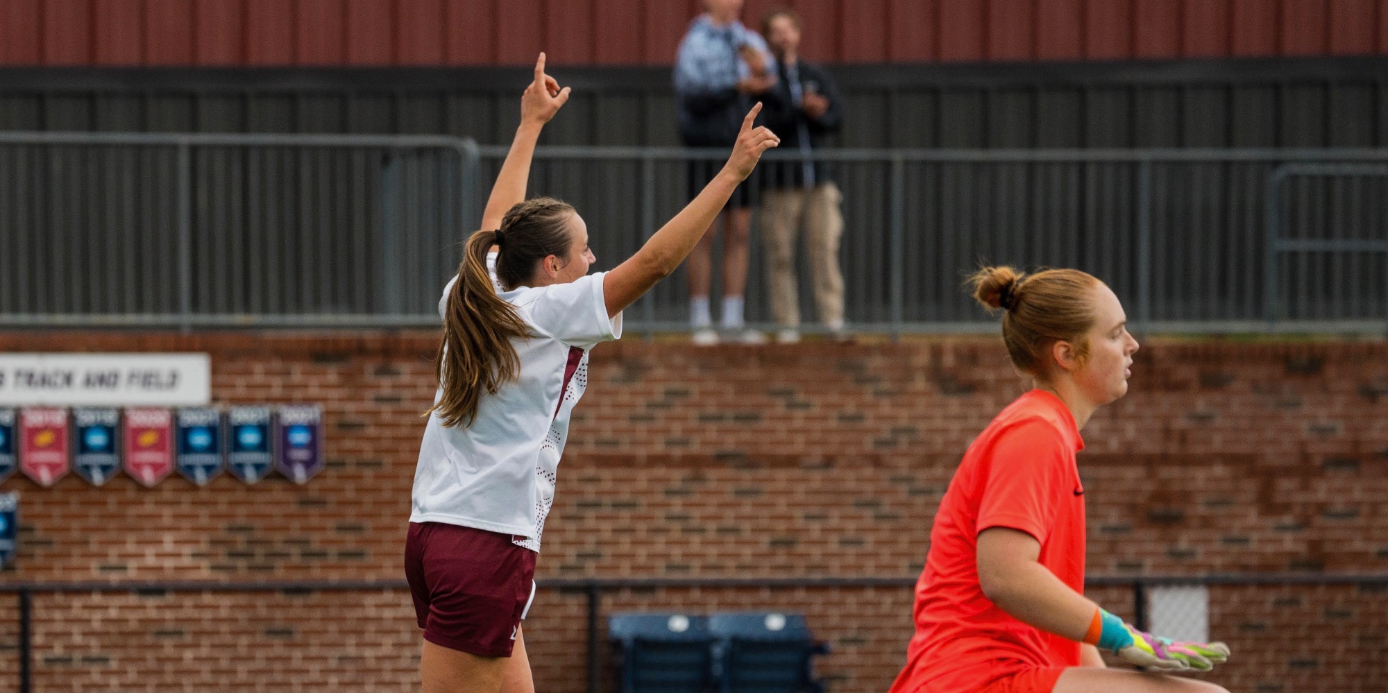 Megan davis celebrating