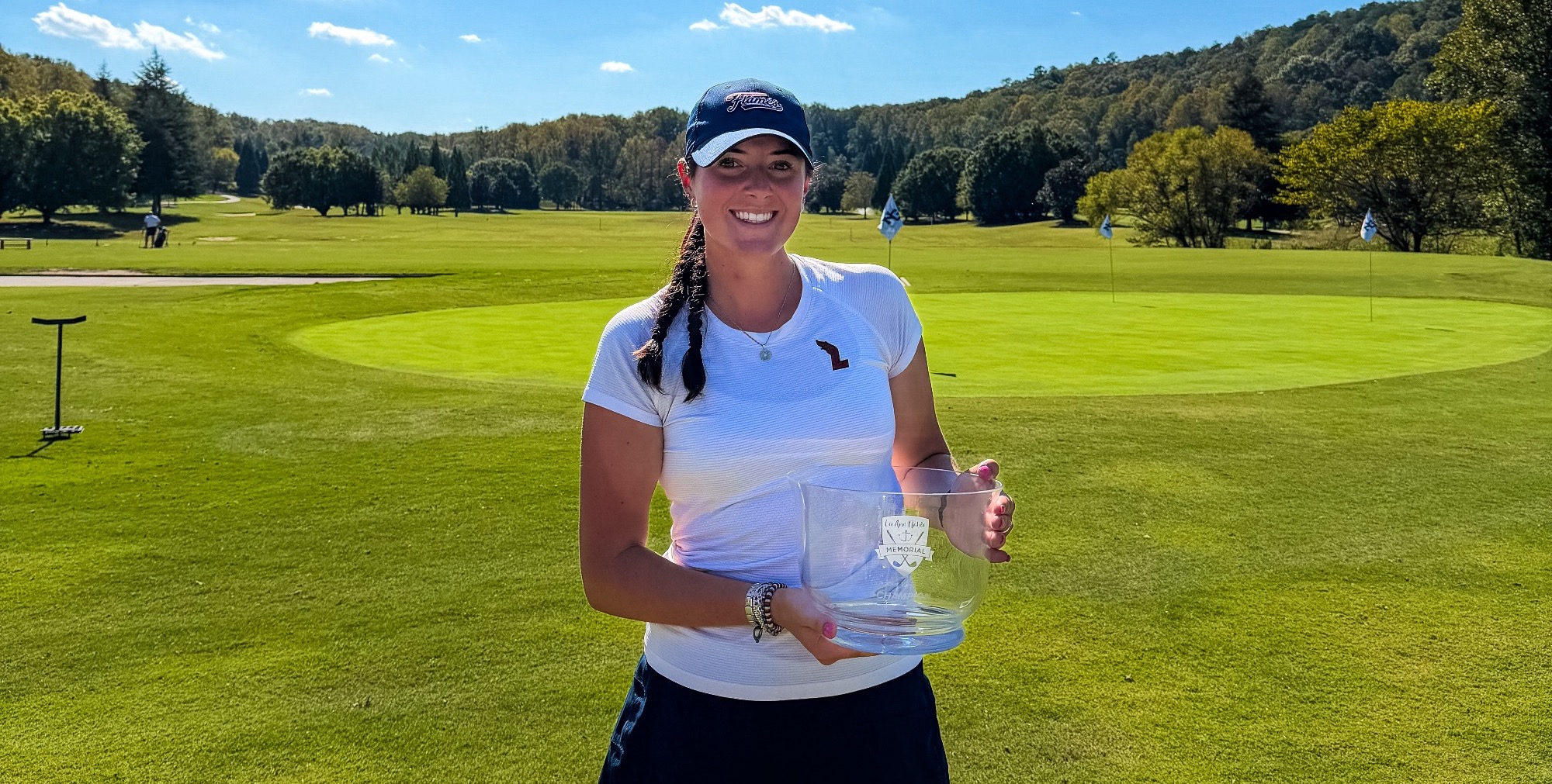 Emond with the trophy