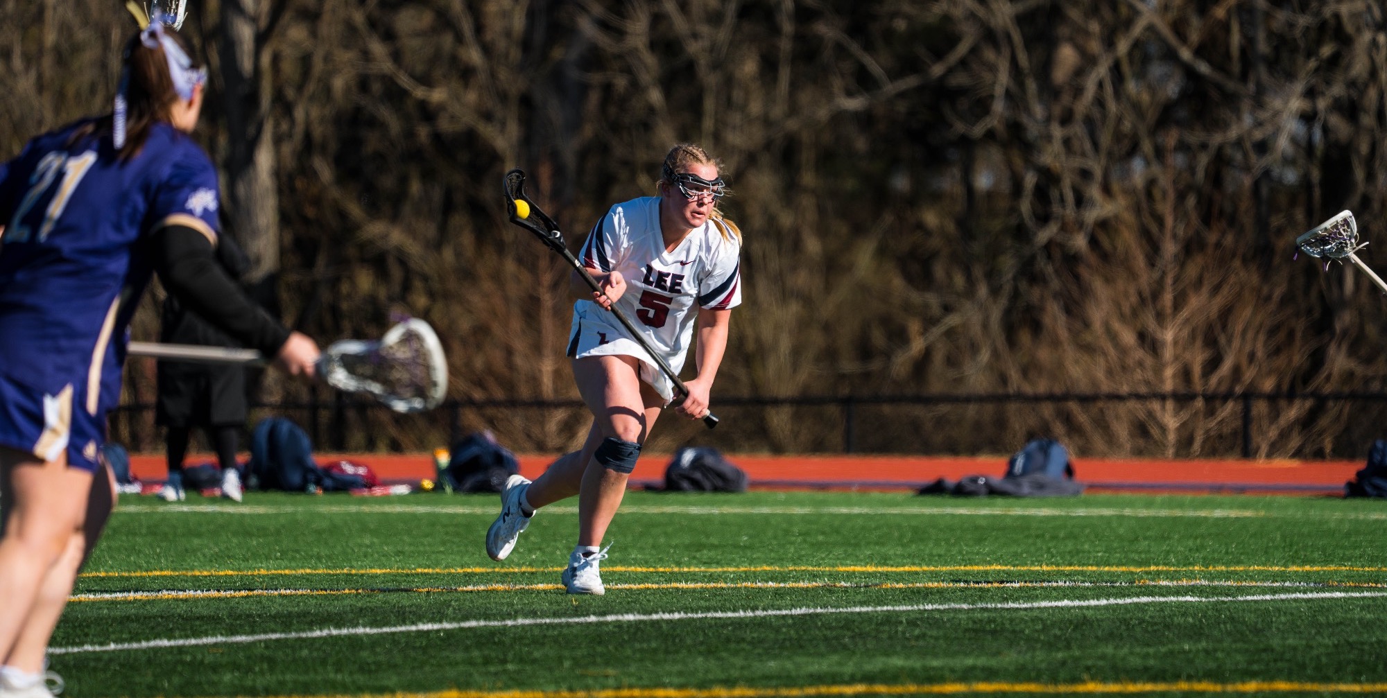 Bailey with the ball