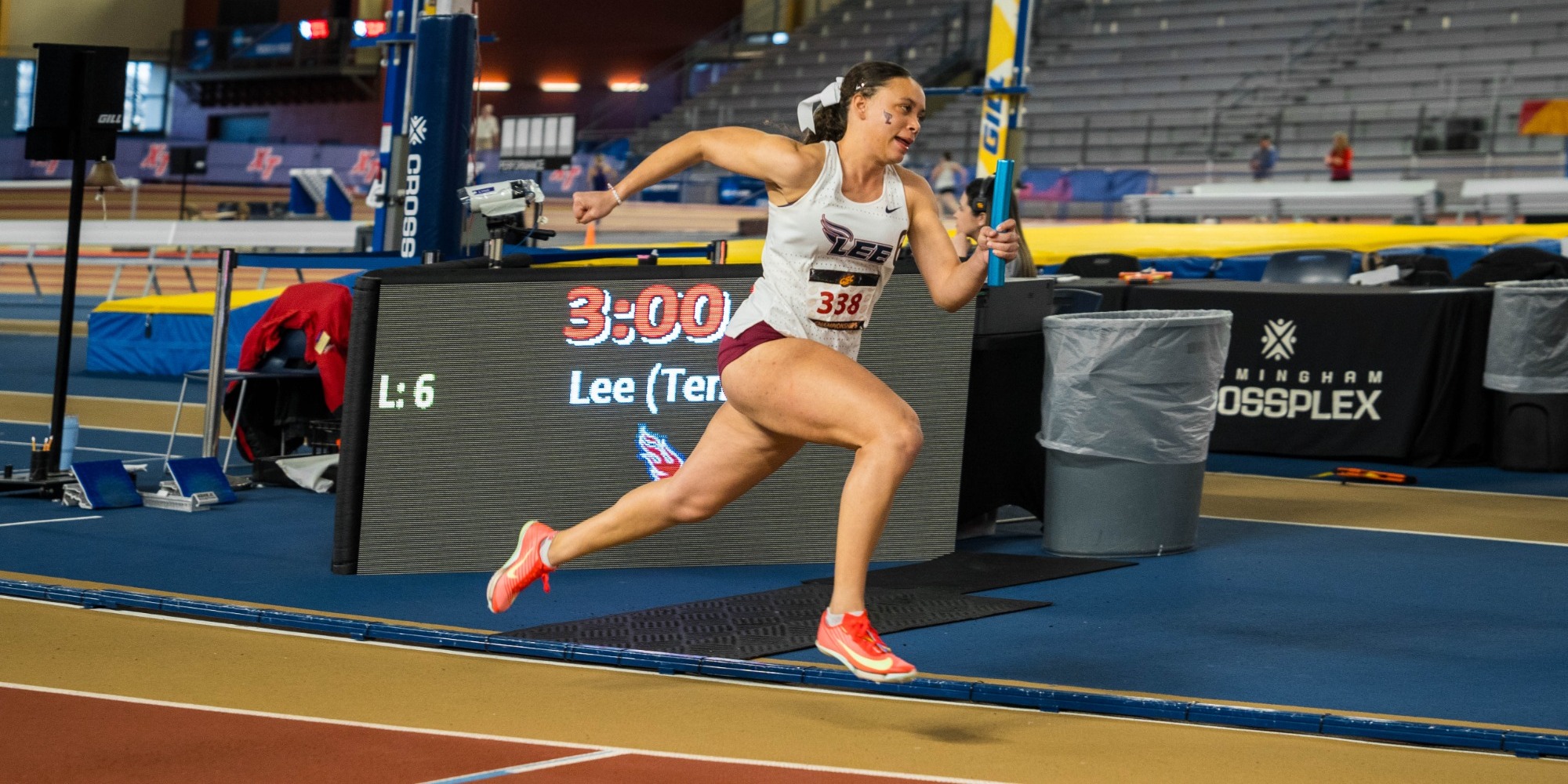 Maddox Mayfield sprints around the corner