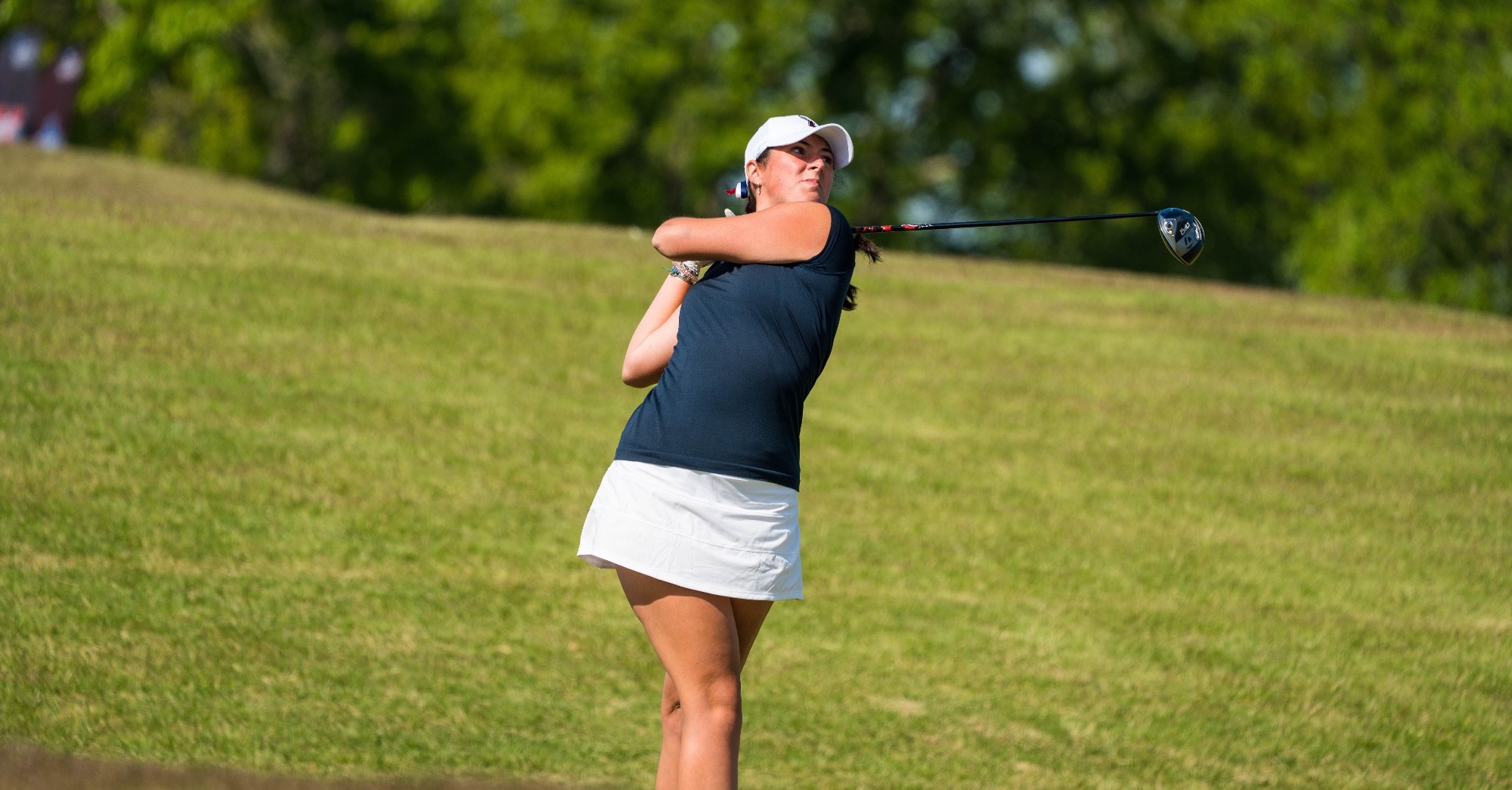 Justine Emond driving