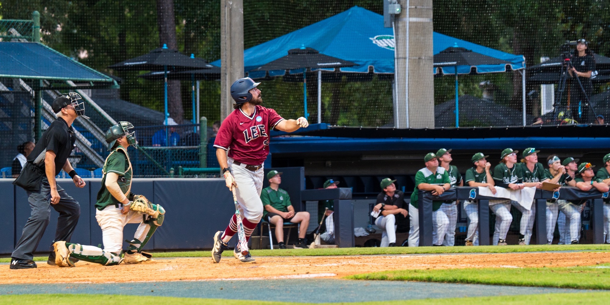 Turner hitting a home run