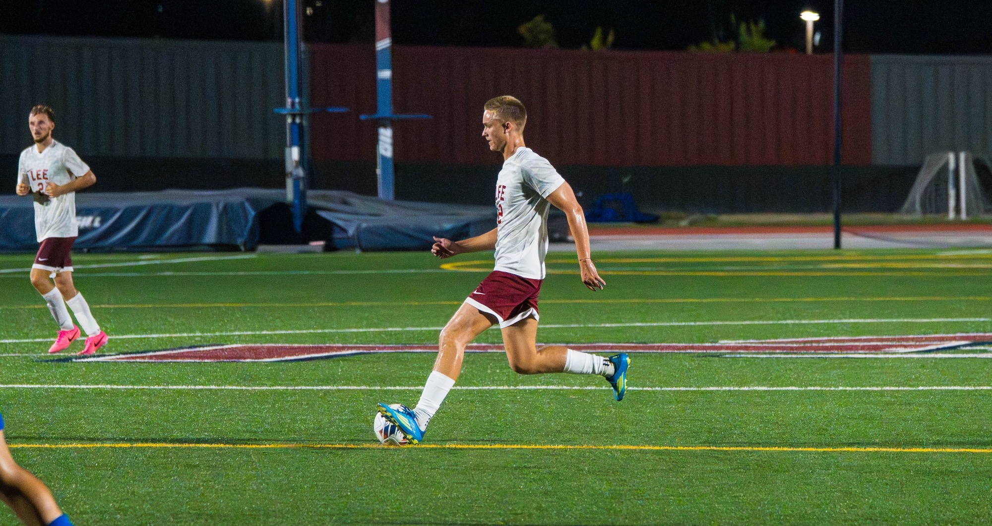 Christofferson with the ball