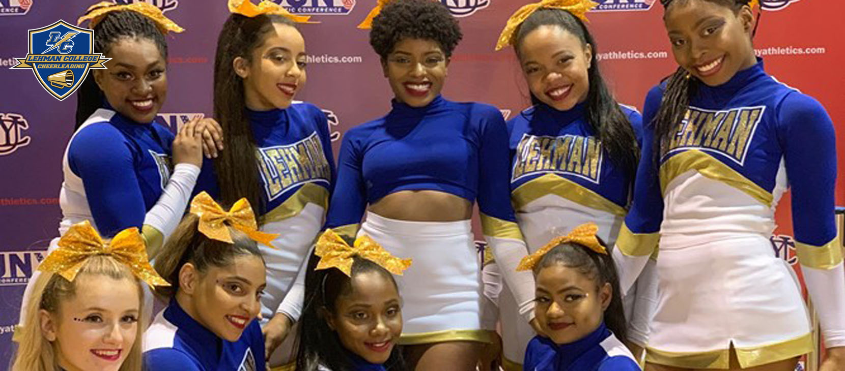 SeasonInReview Cheerleaders Capture Bronze At CUNYAC Competition