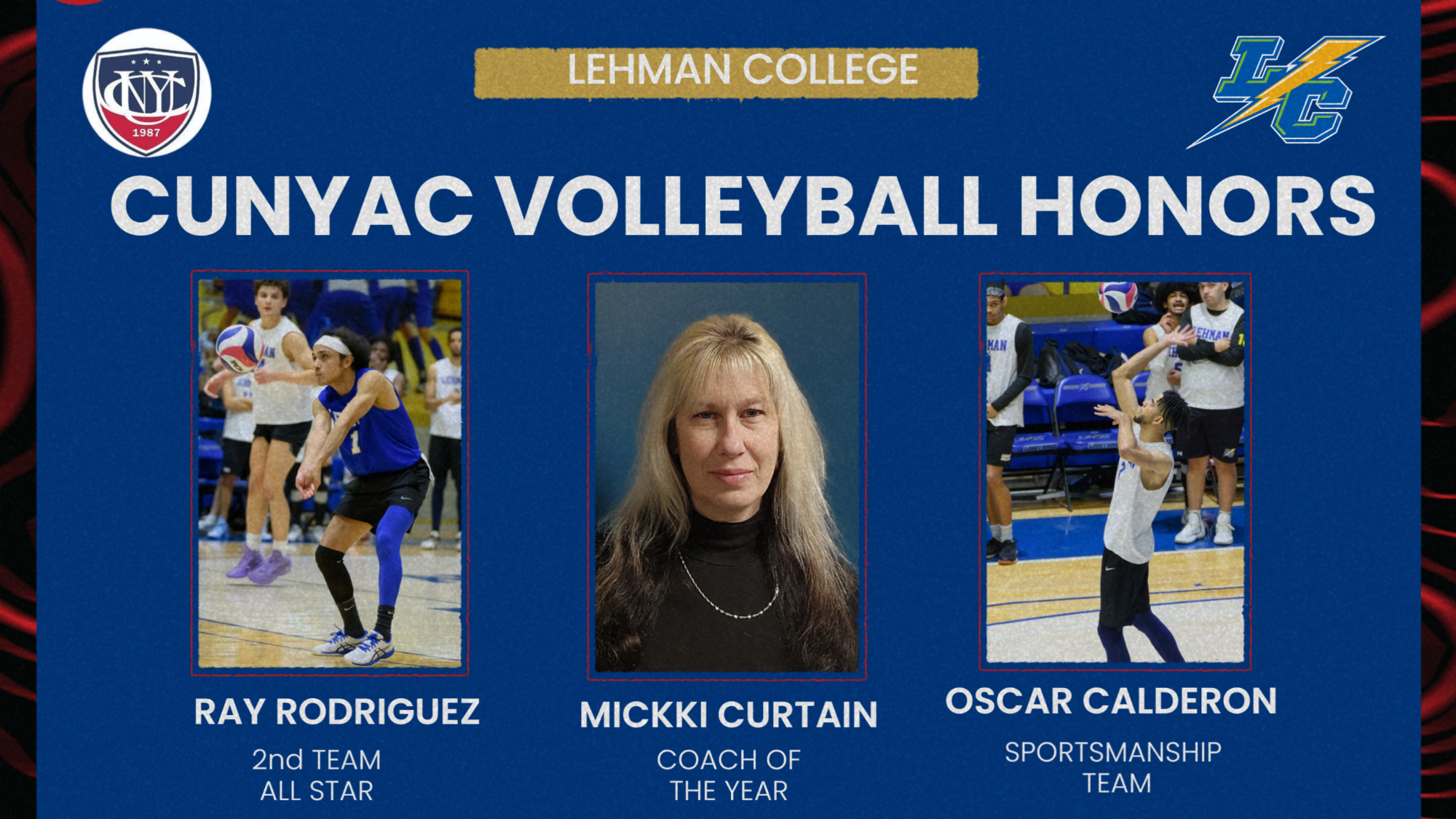 Ray Rodriguez, Mickki Curtain and Oscar Calderon