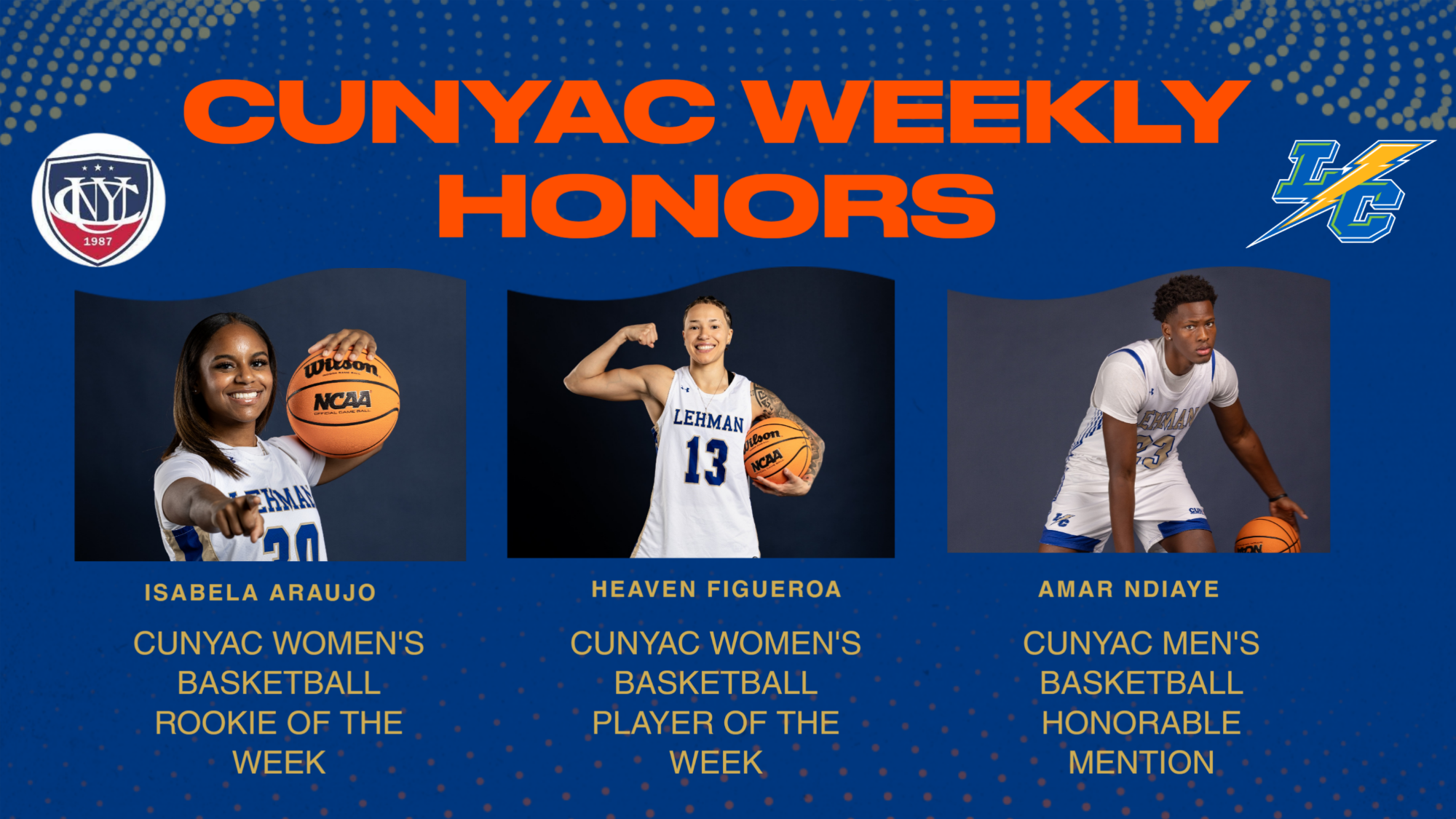 Araujo, Figueroa, Ndiaye