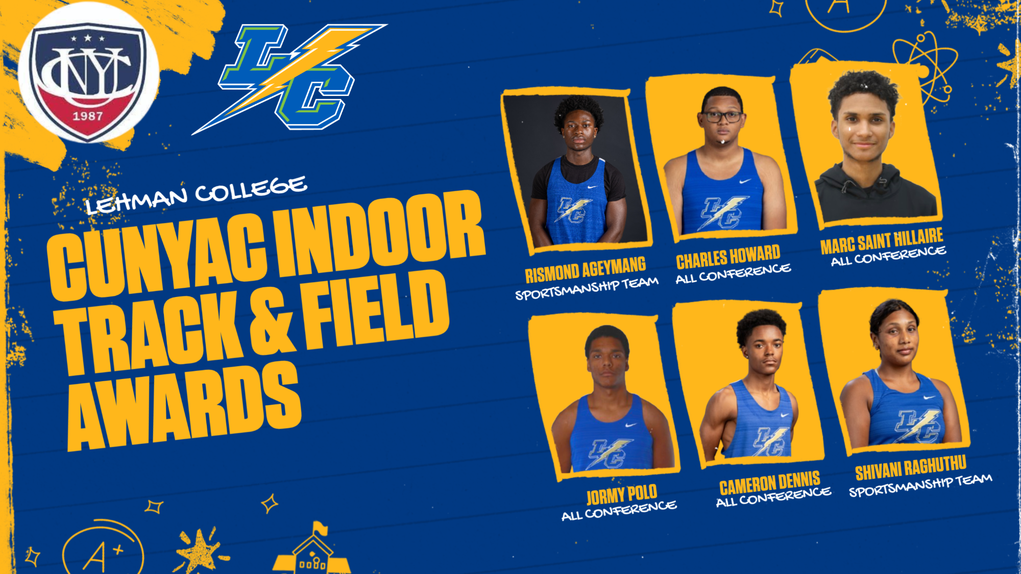 2026 CUNYAC Indoor T&F Awards