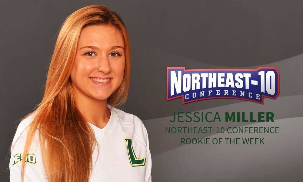 JESSICA MILLER NAMED NORTHEAST10 CONFERENCE VOLLEYBALL ROOKIE OF THE