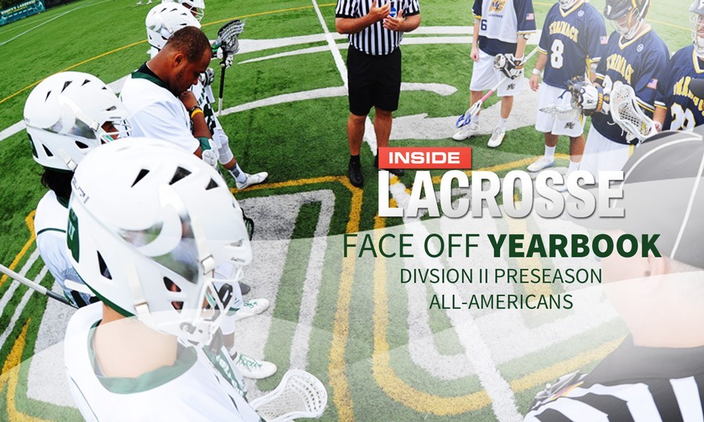 FIVE FROM MEN’S LACROSSE EARN INSIDE LACROSSE/FACEOFF YEARBOOK