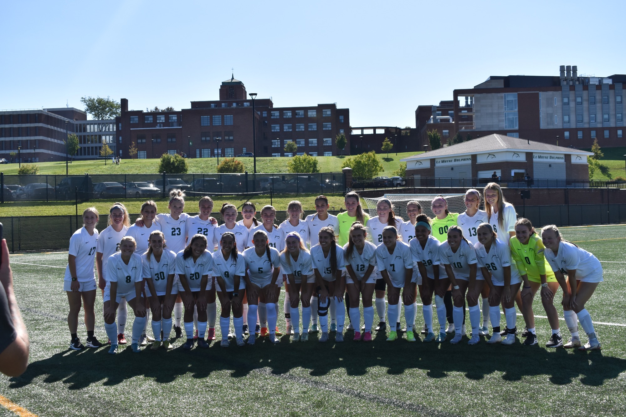 WOMEN'S SOCCER EARNS FIRST NEC VICTORY, 10, OVER STONEHILL Le Moyne