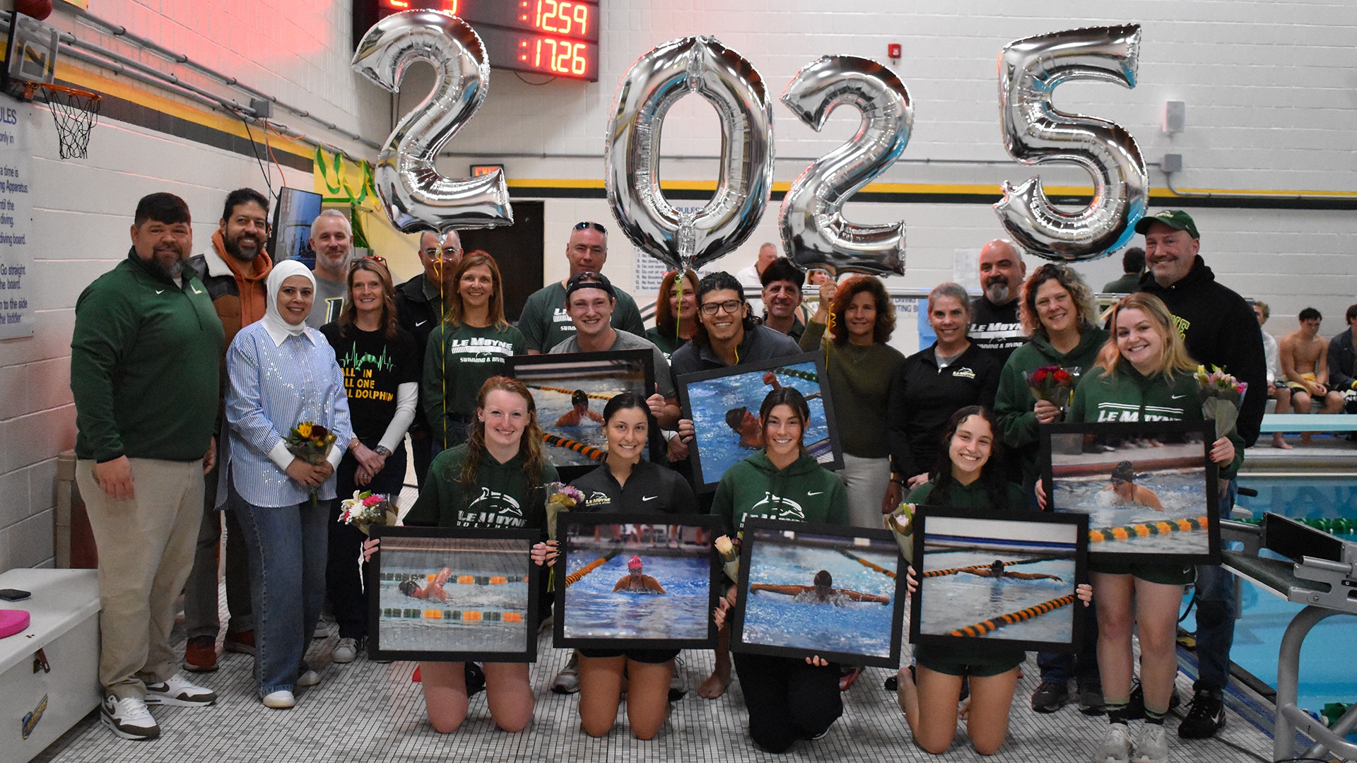 Swim Senior Day 2024-25