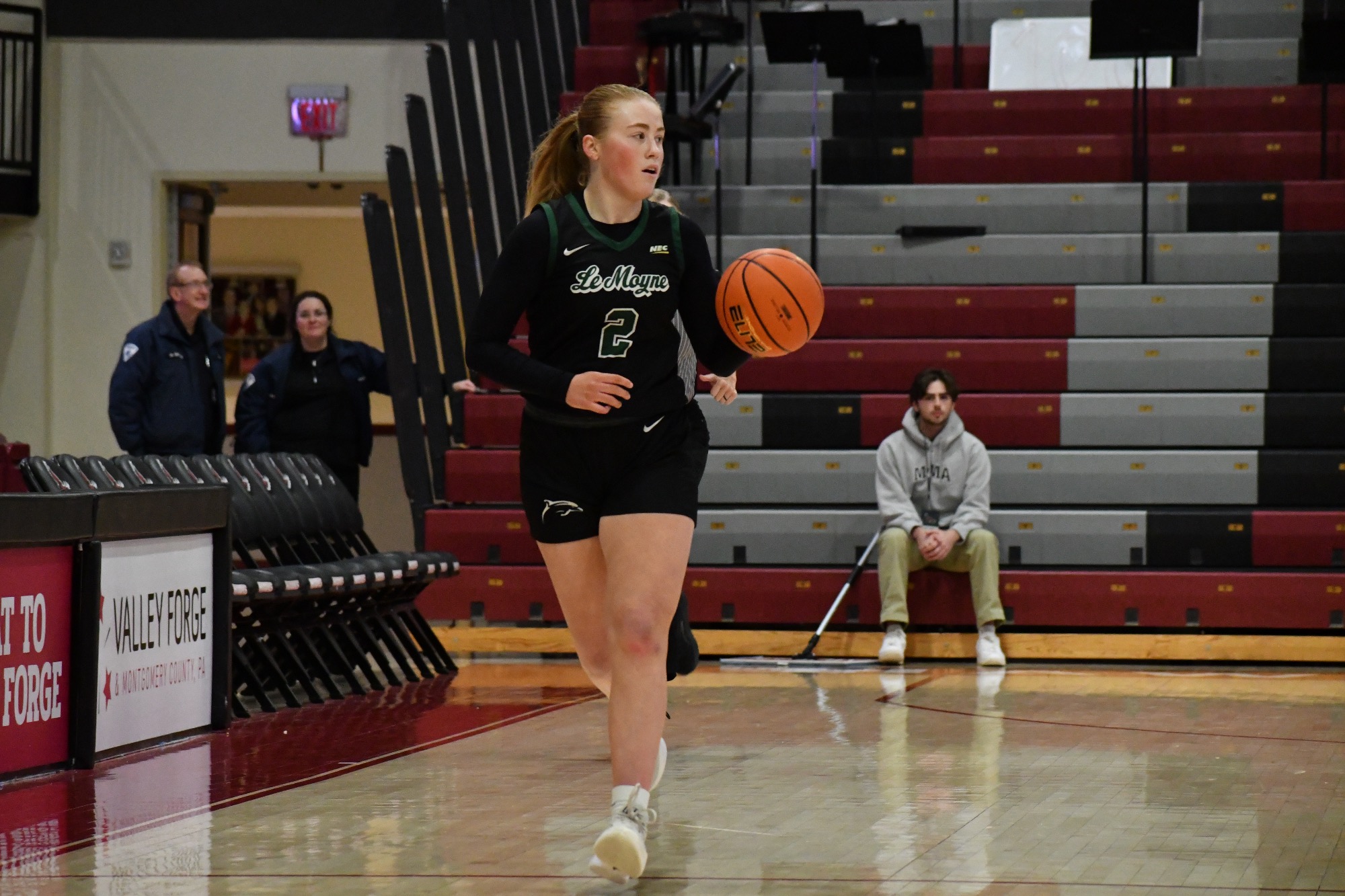 The Le Moyne women's basketball team traveled to Philadelphia, Pa. to take on Akron at Hagan Arena on Dec. 21, 2025.