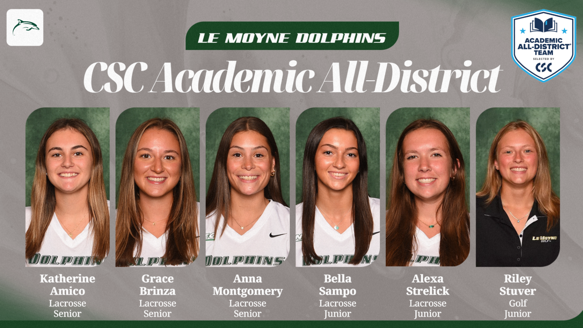 CSC All-District WLax WGolf