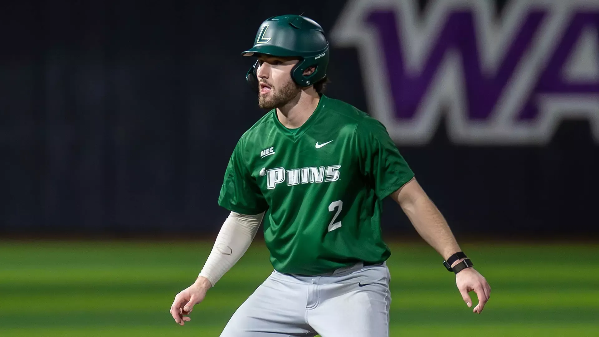 Dominic Russ Running the Bases at Tarleton State