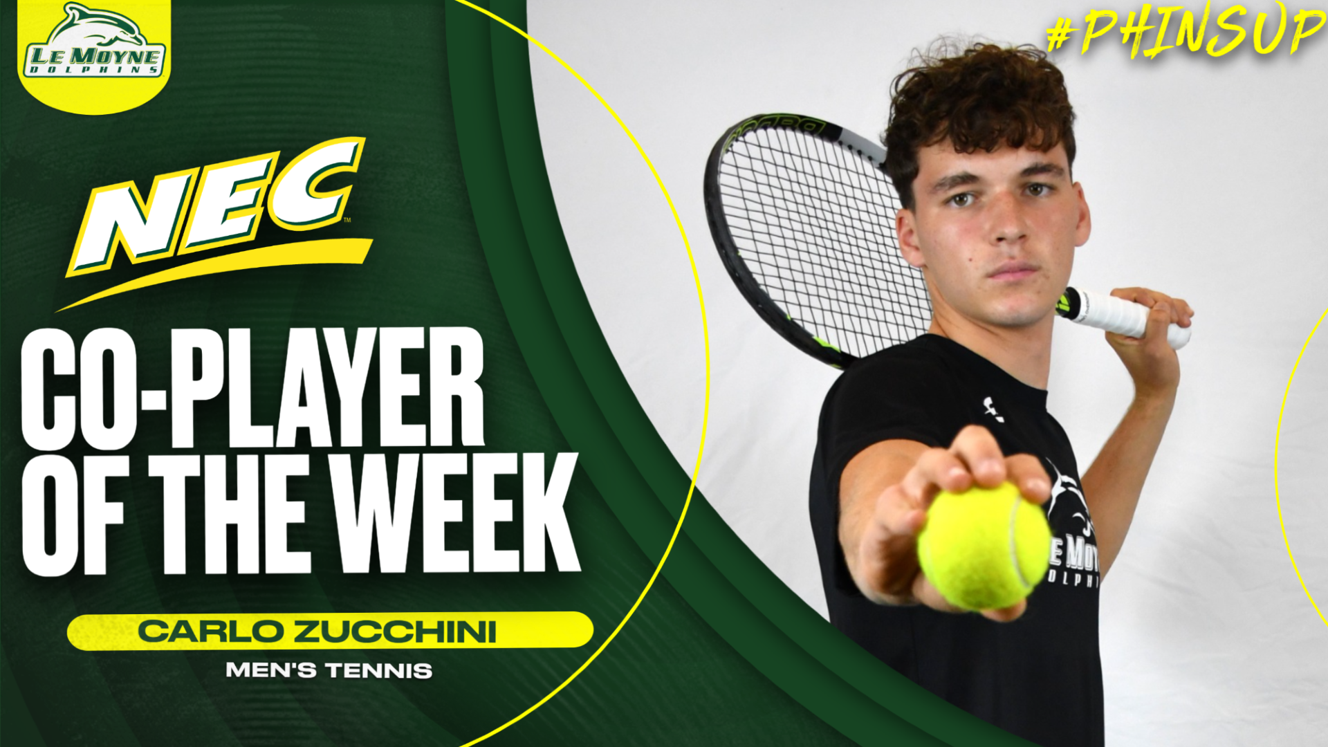 Carlo Zucchini NEC Co-Player of the Week