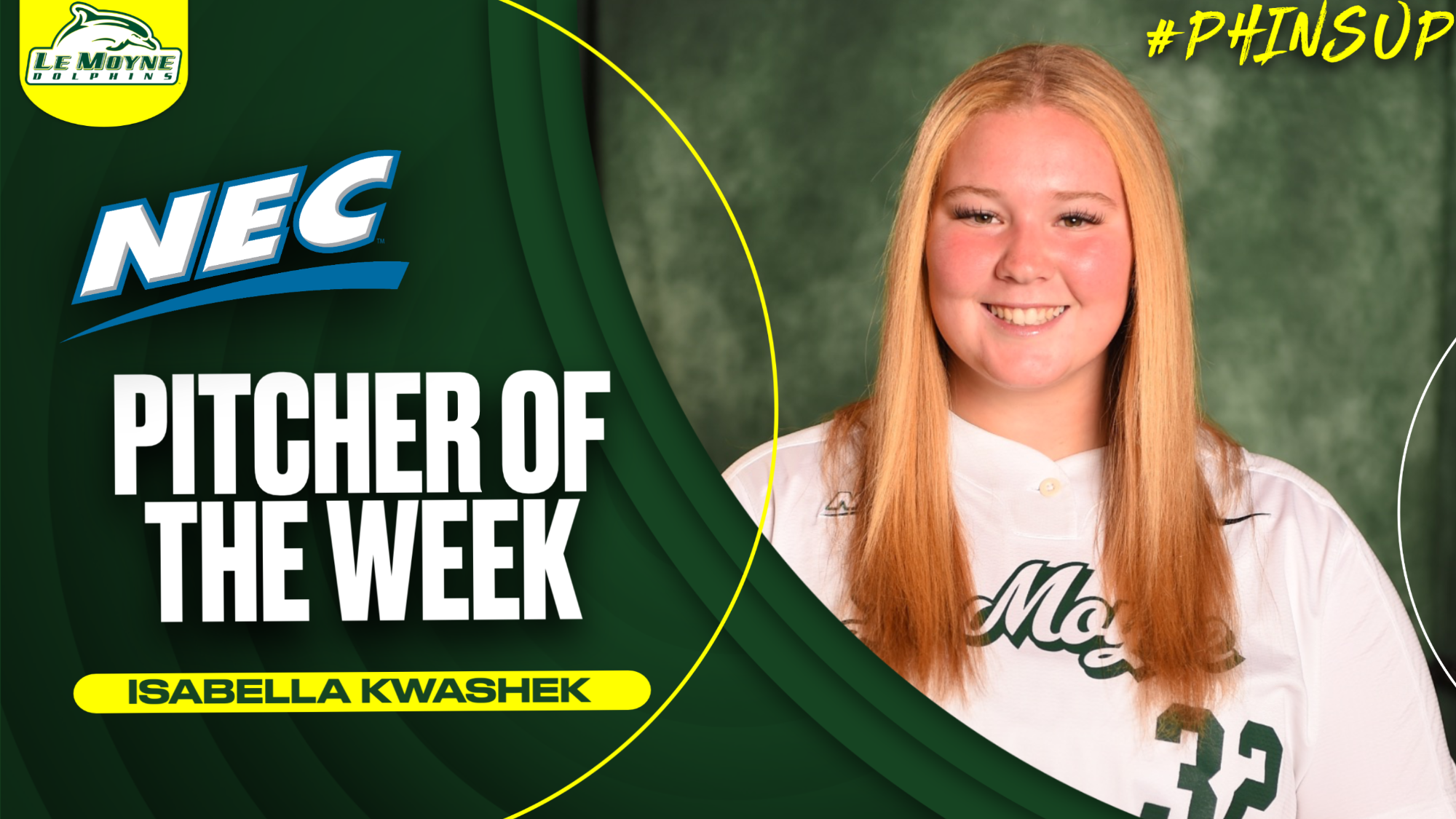 Kwashek Pitcher of the Week