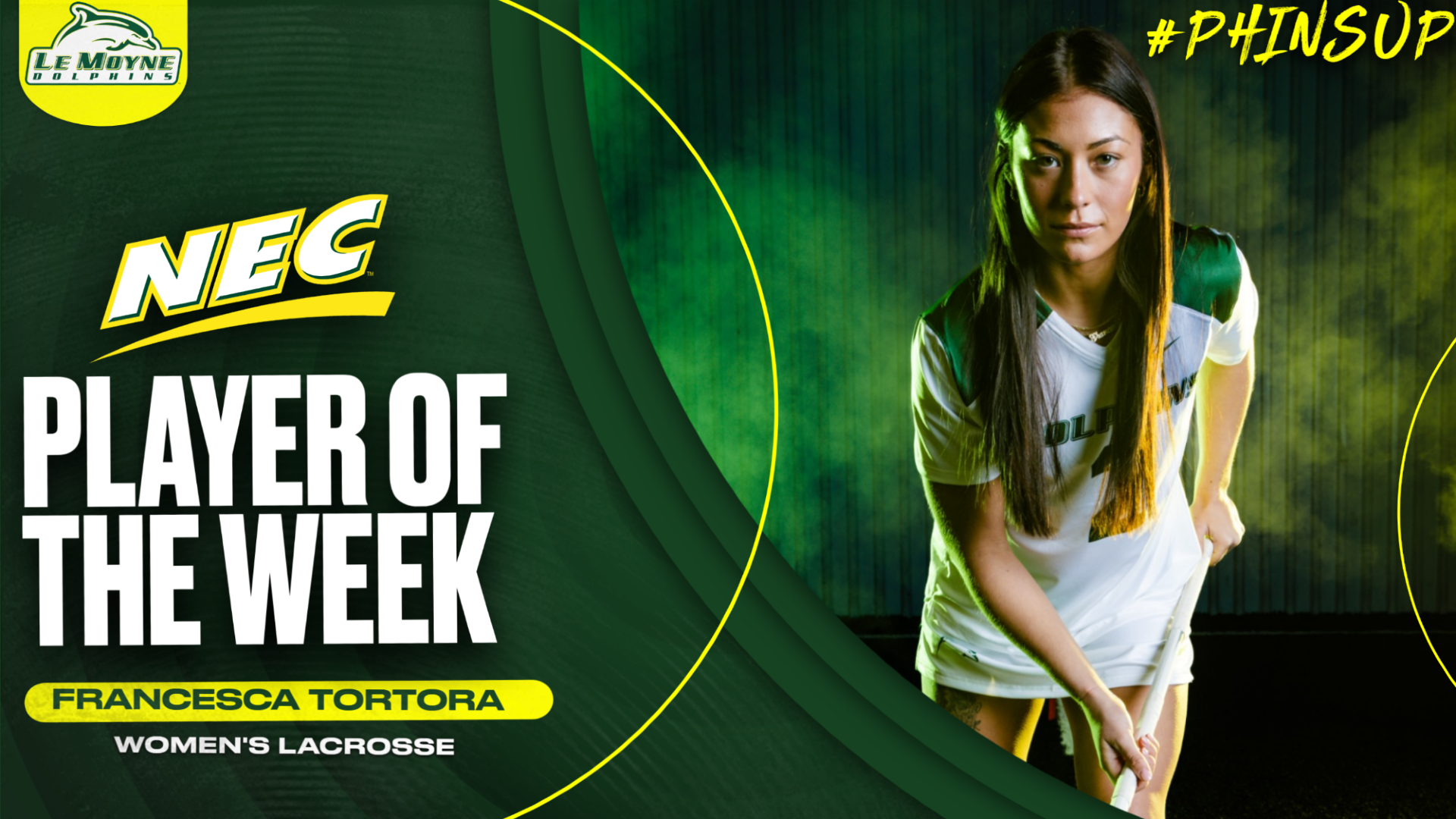 Francesca Tortora NEC Player of the Week 3-30-26