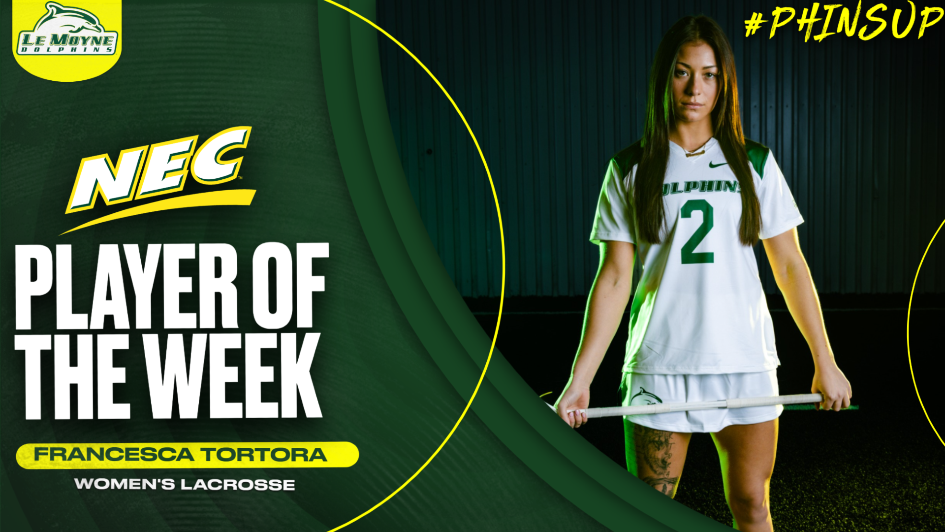 Tortora NEC Player of the Week 4-6