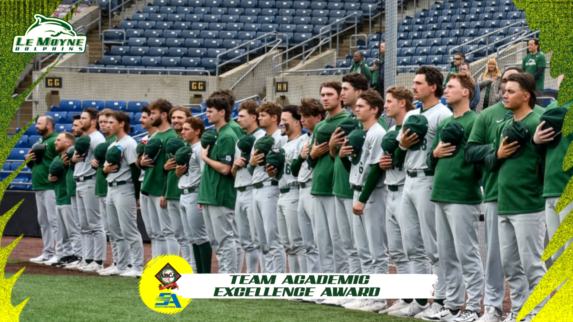 Baseball earns ABCA Team Academic Excellence Award