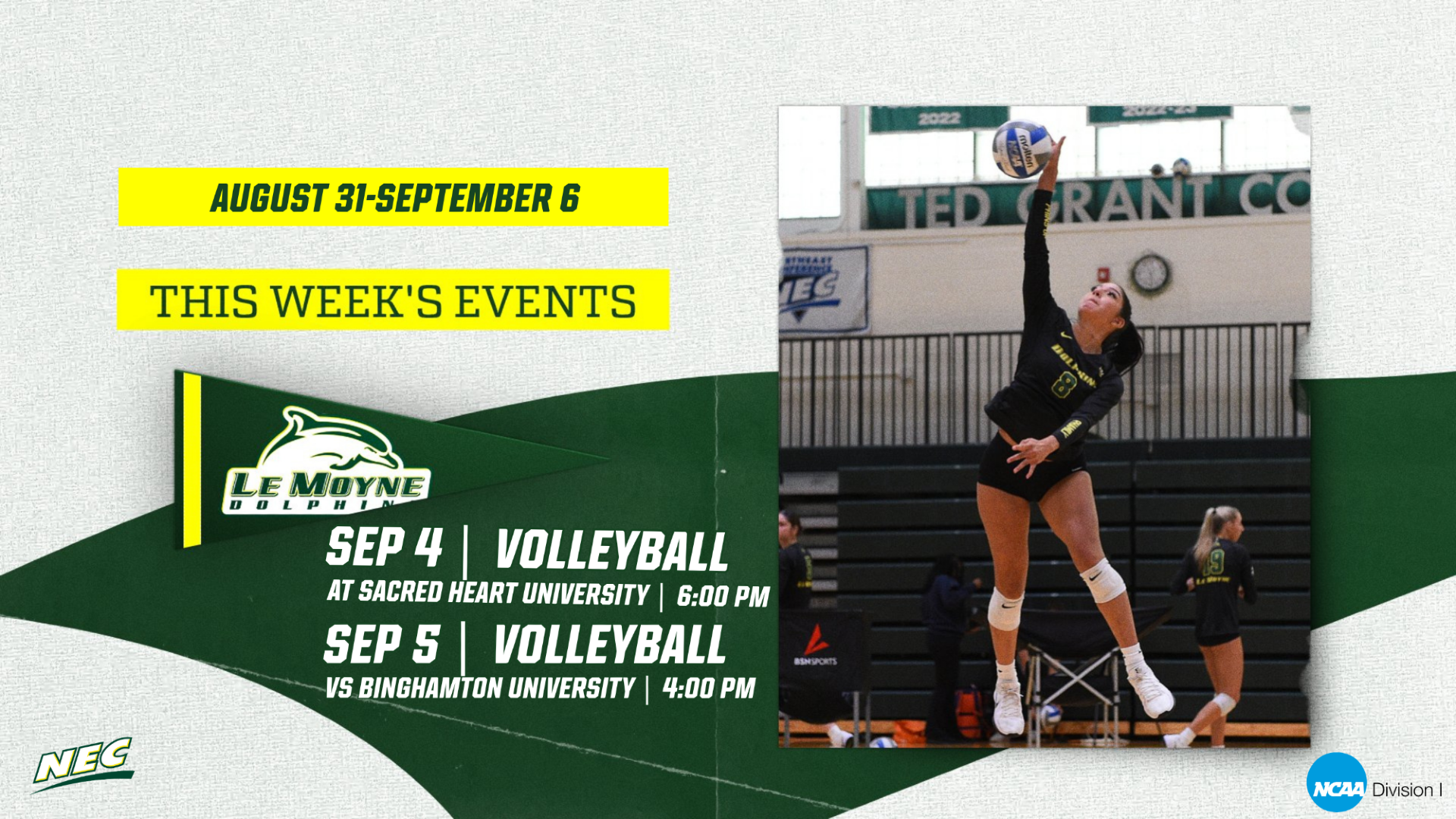 Volleyball Weekly Preview 8/31