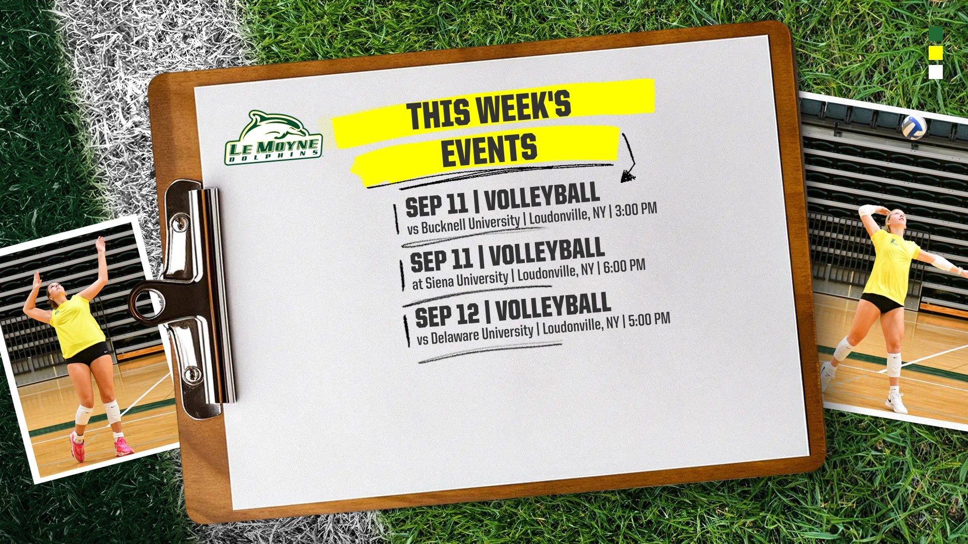 VOLLEYBALL TO TAKE ON BUCKNELL, SIENA AND DELAWARE STATE AT SIENA INVITATIONAL THIS WEEKEND