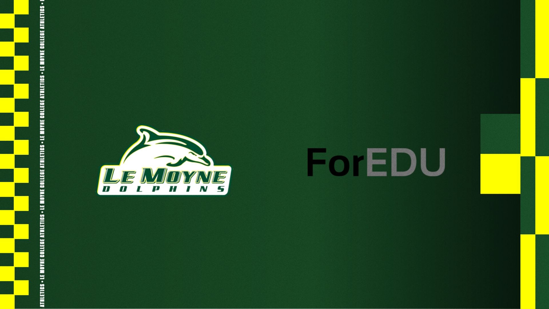 Le Moyne Athletics Announces ForEDU as First Jersey Patch Partner in Program History