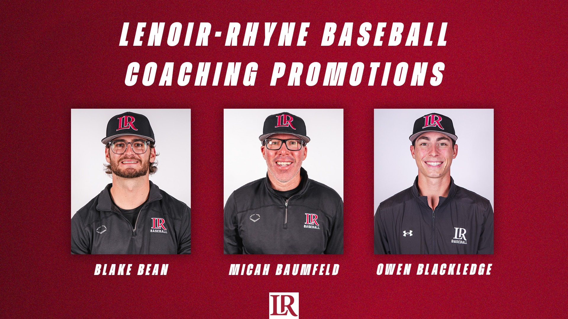 Lenoir-Rhyne Baseball Coaching Promotions